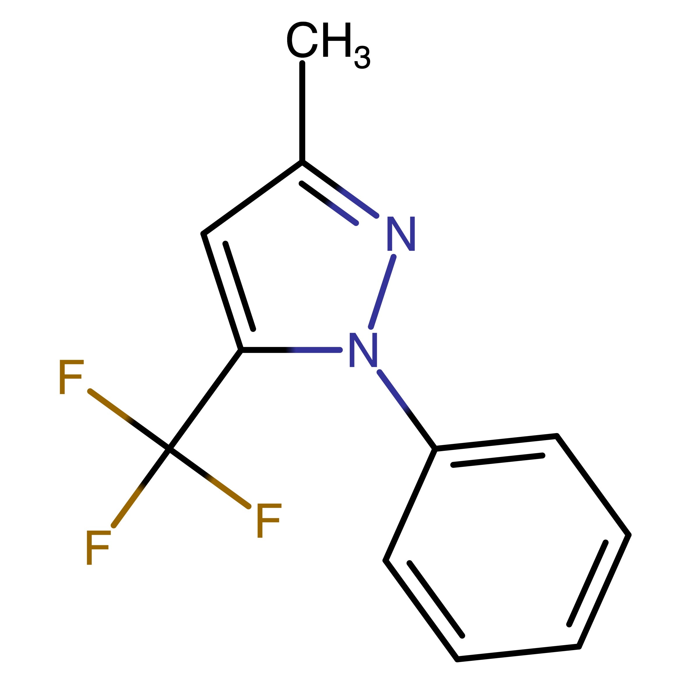 CAS 129585-50-8 | 3-Methyl-1-phenyl-5-(trifluoromethyl)-1H-pyrazole