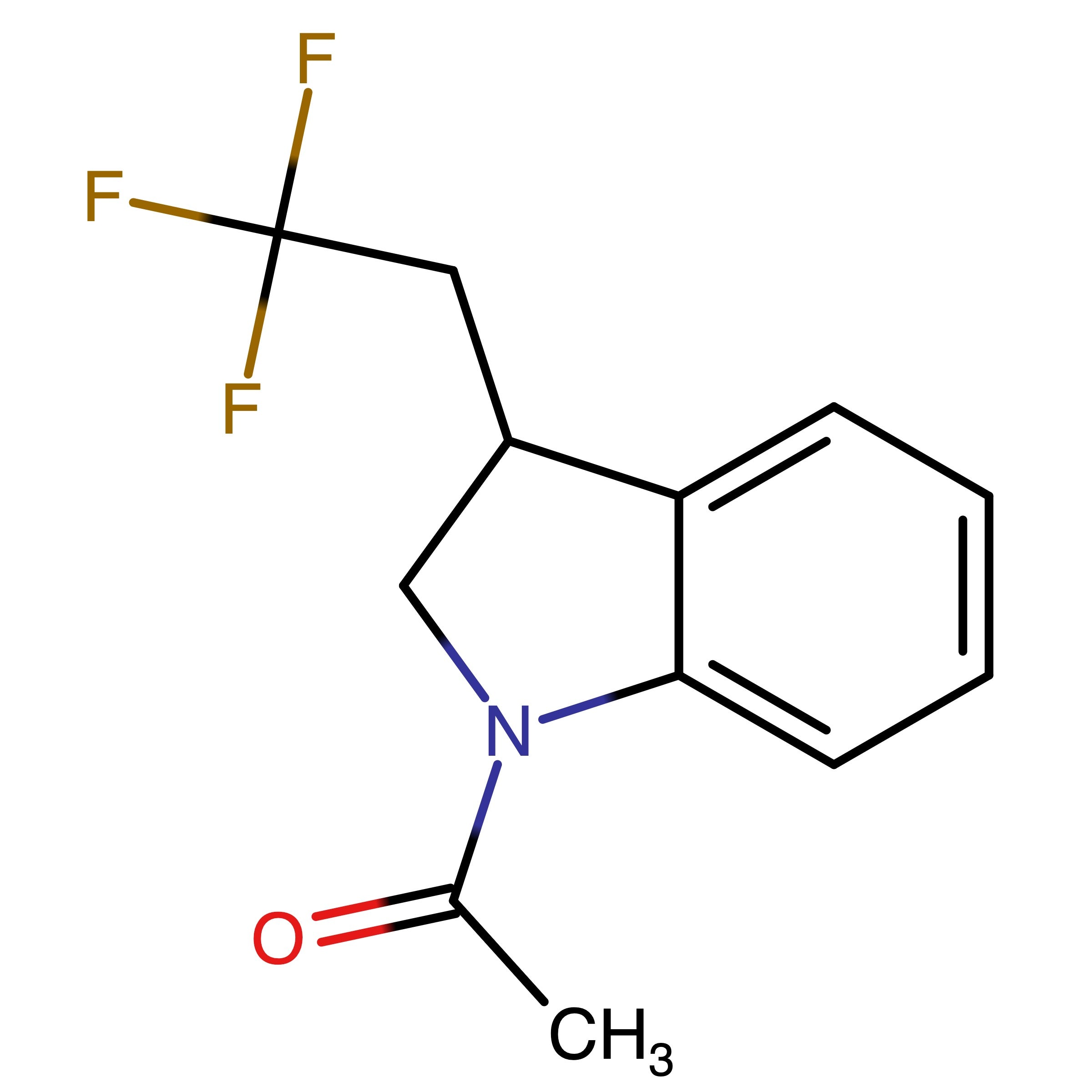 CAS 1440538-49-7 | 1-(3-(2,2,2-Trifluoroethyl)indolin-1-yl)ethan-1-one