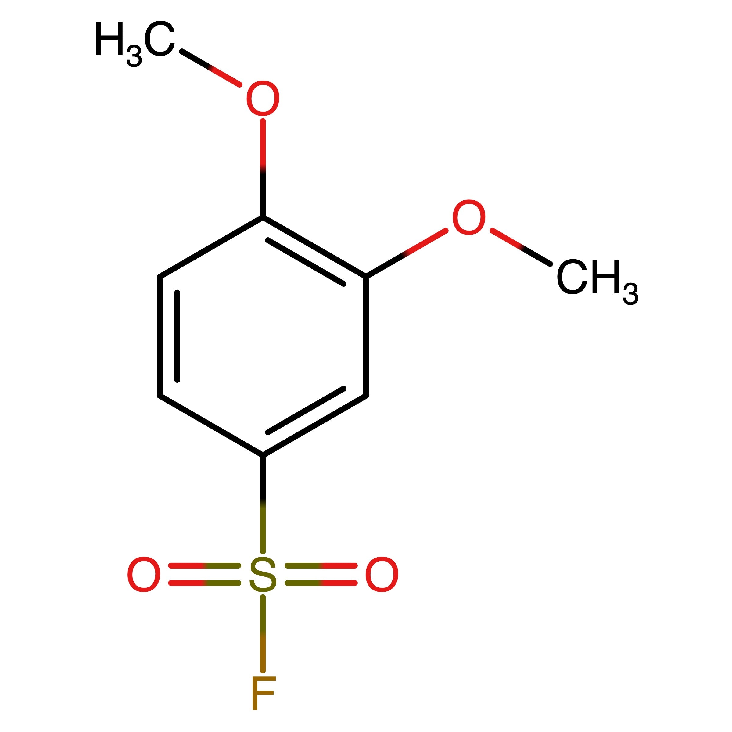 CAS 95546-50-2 | 3,4-Dimethoxybenzenesulfonyl fluoride | MFCD21886431