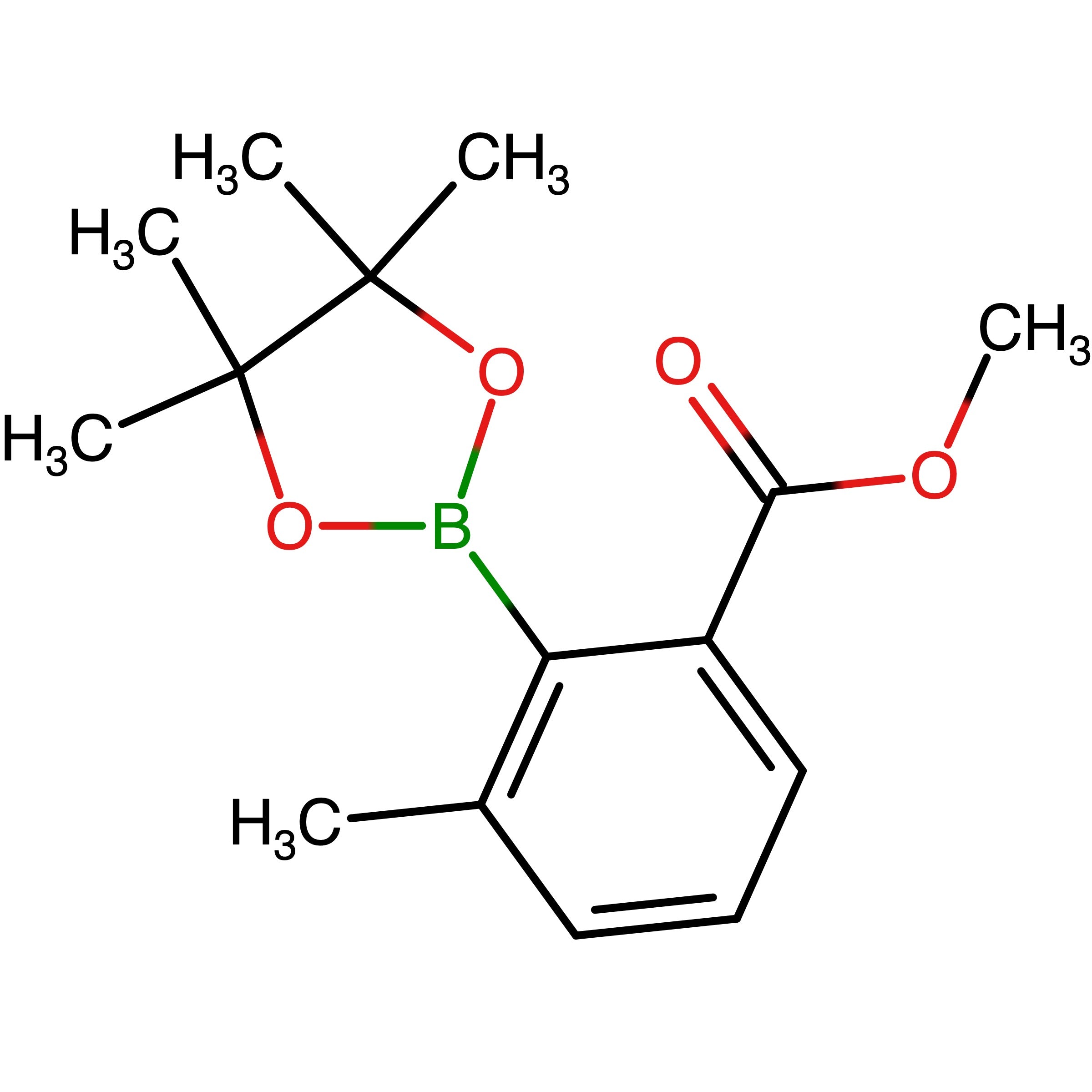 CAS 887234-98-2 | Methyl 3-methyl-2-(4,4,5,5-tetramethyl-1,3,2-dioxaborolan-2-yl)benzoate | MFCD16996352