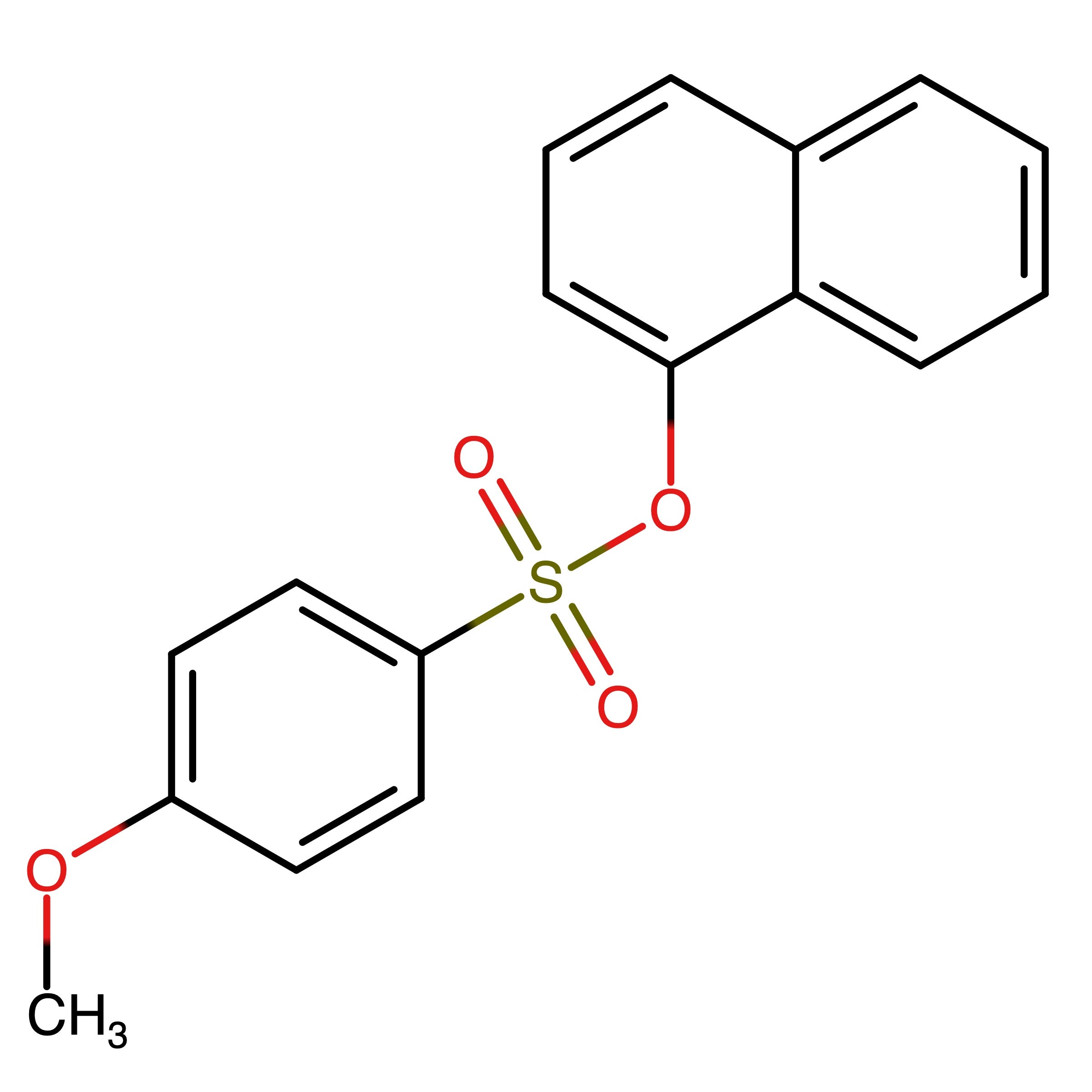 CAS 123412-33-9 | Naphthalen-1-yl 4-methoxybenzenesulfonate