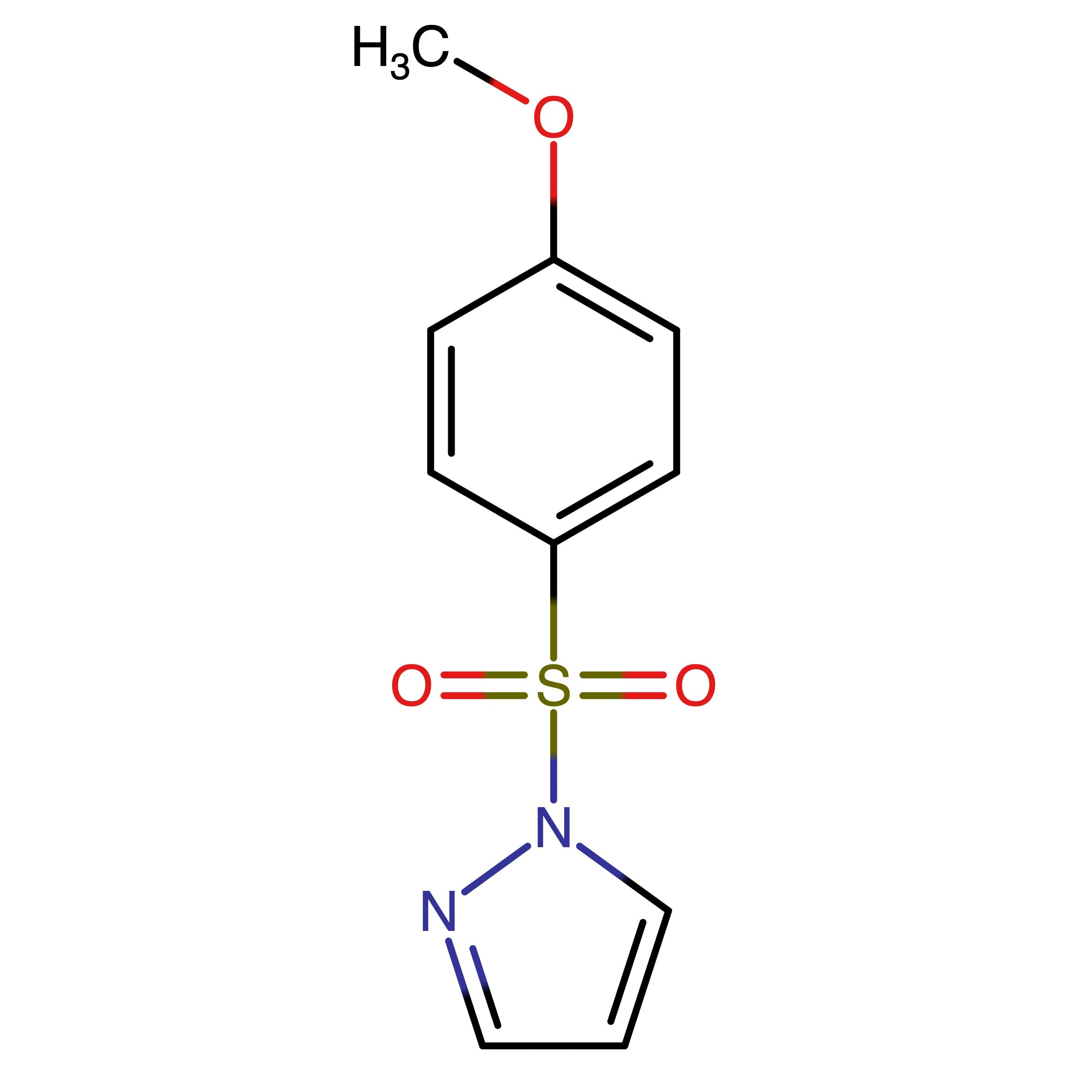 CAS 560097-81-6 | 1-((4-Methoxyphenyl)sulfonyl)-1H-pyrazole