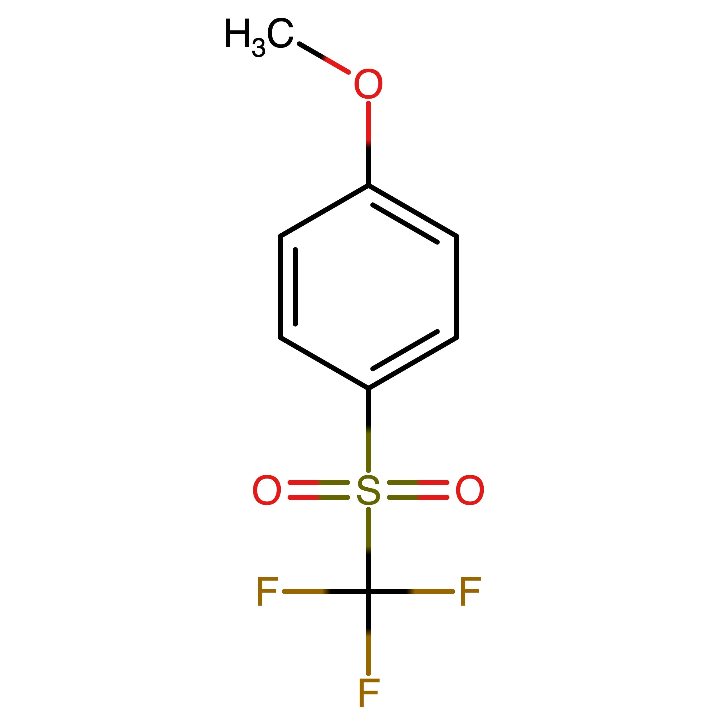 CAS 15183-74-1 | 1-Methoxy-4-((trifluoromethyl)sulfonyl)benzene | MFCD04972989