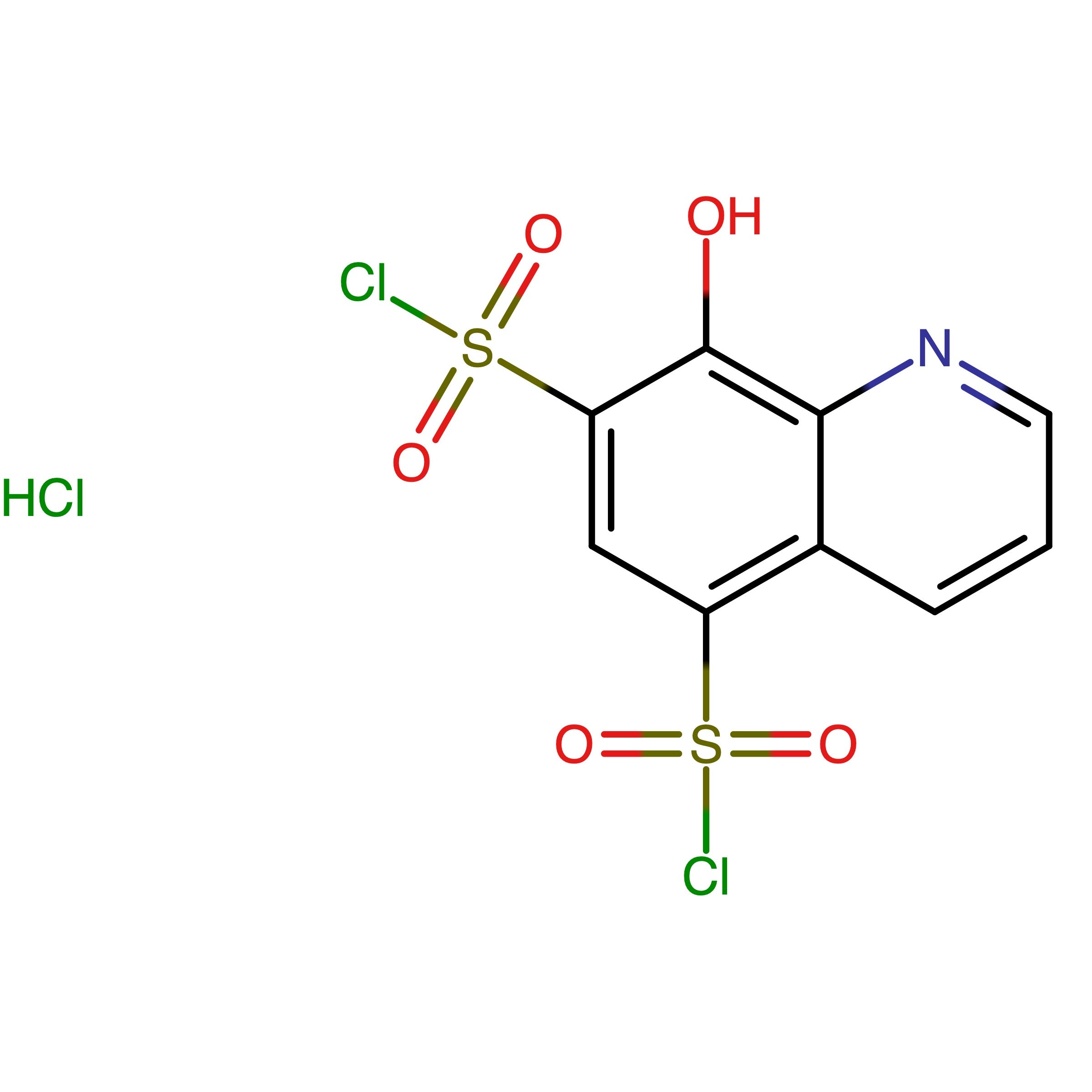 CAS 2919337-01-0 | 8-Hydroxyquinoline-5,7-disulfonyl dichloride hydrochloride
