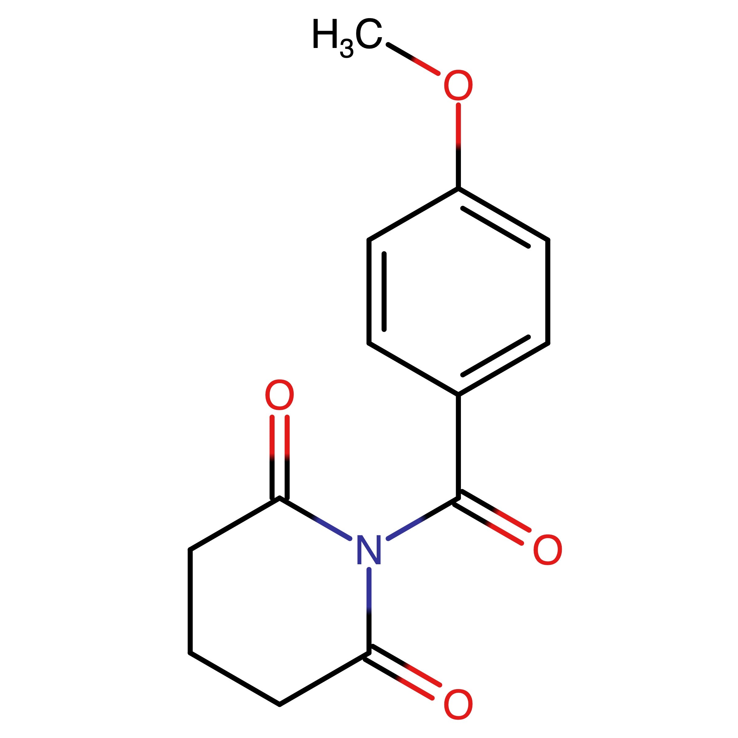 CAS 1804967-89-2 | 1-(4-Methoxybenzoyl)piperidine-2,6-dione