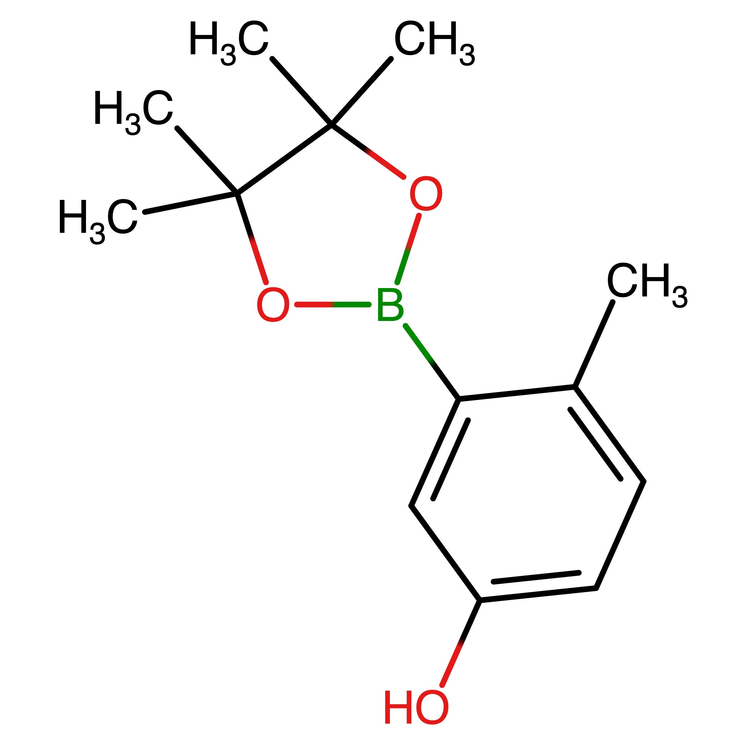 CAS 1196985-65-5 | 5-Hydroxy-2-methylphenylboronic acid pinacol ester | MFCD16994425