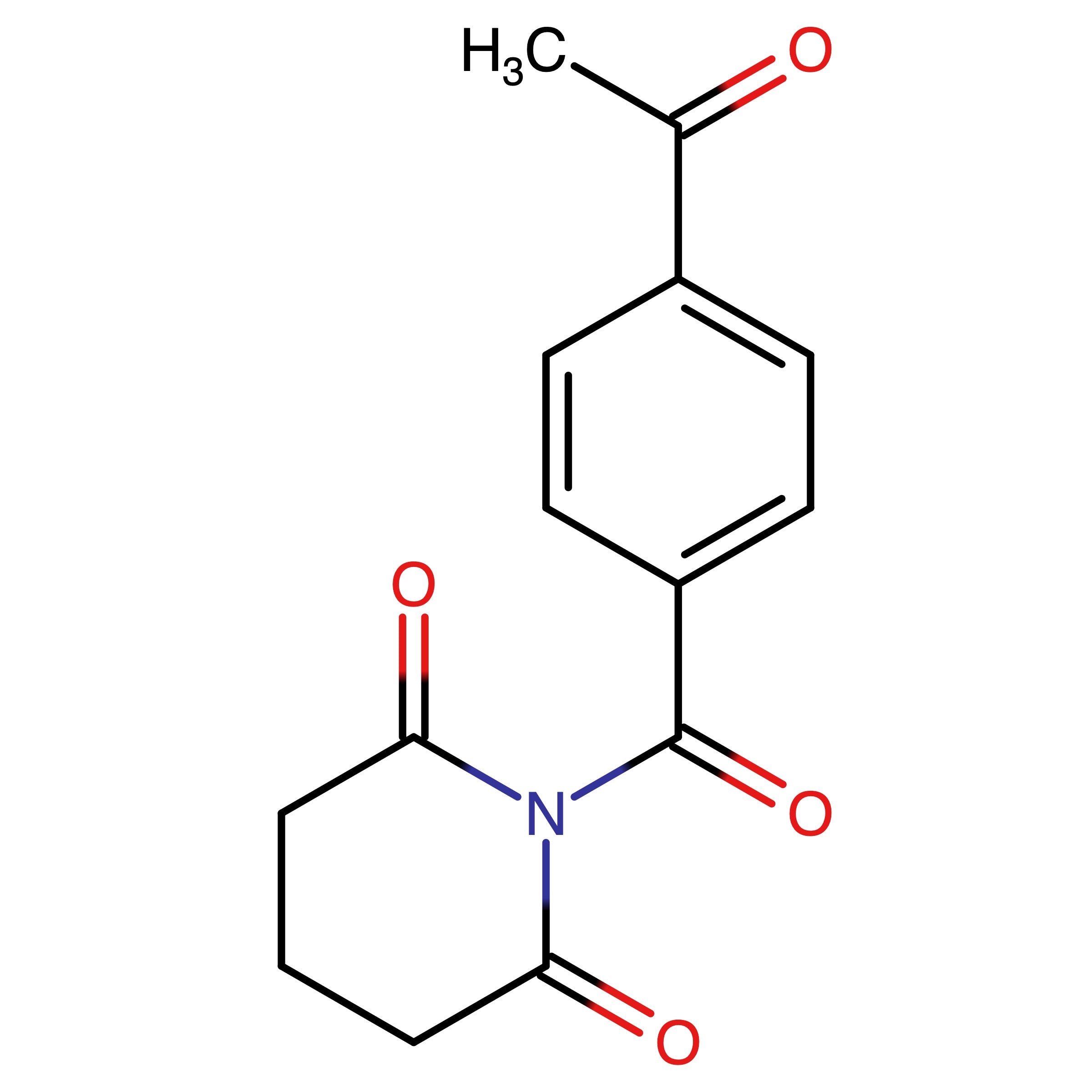 CAS 1819965-69-9 | 1-(4-Acetylbenzoyl)piperidine-2,6-dione