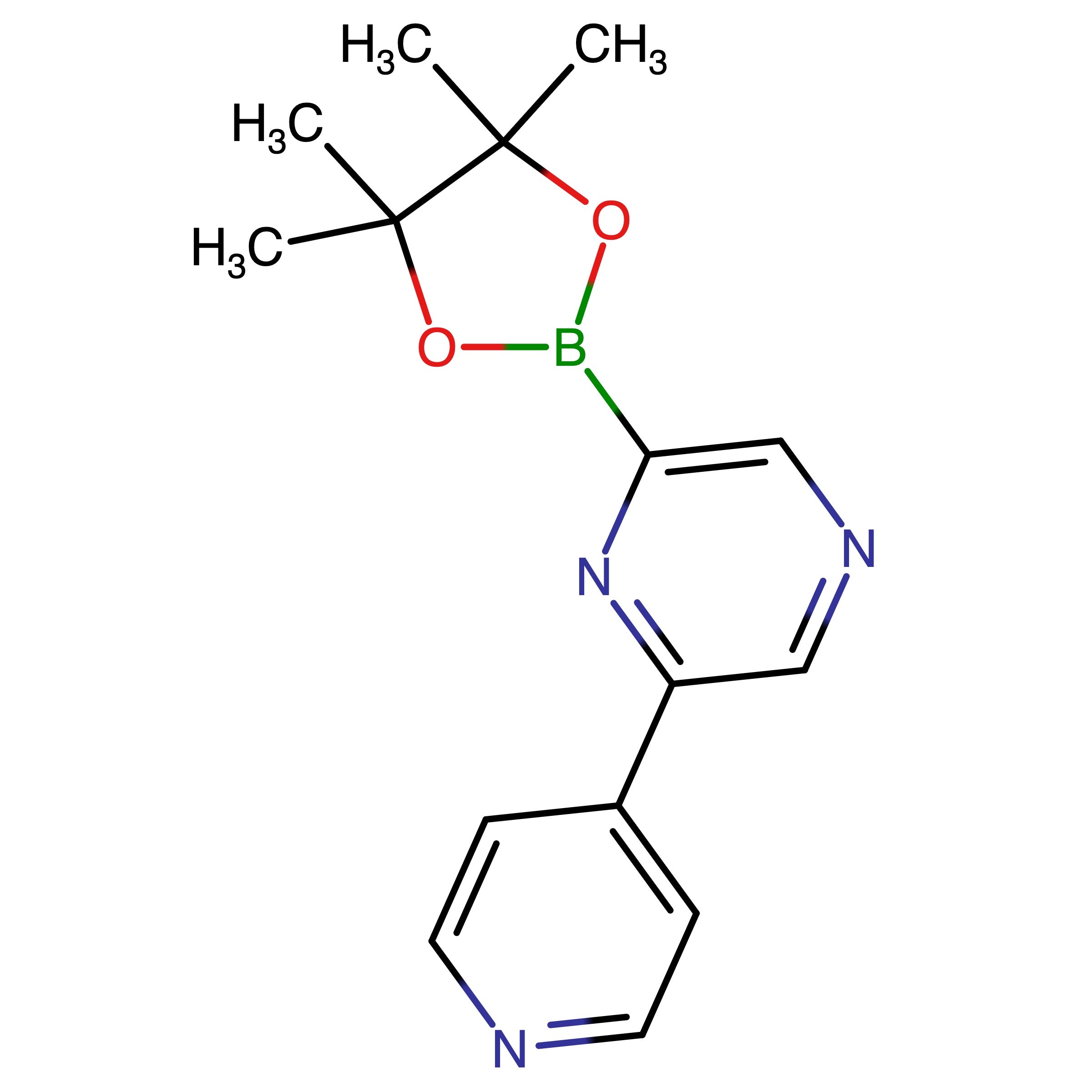 CAS 2223048-62-0 | 2-(Pyridin-4-yl)-6-(4,4,5,5-tetramethyl-1,3,2-dioxaborolan-2-yl)pyrazine