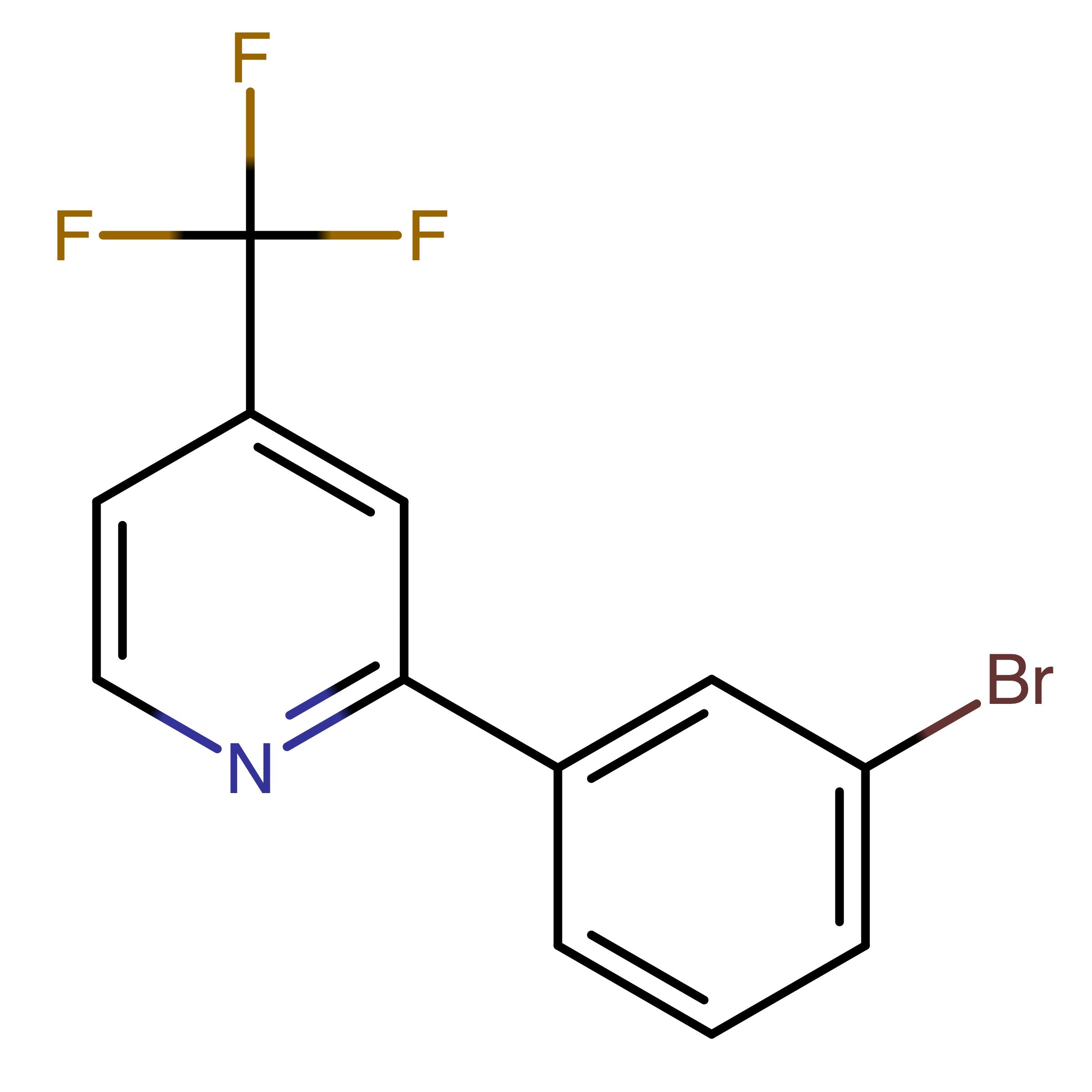CAS 1805001-30-2 | 2-(3-Bromophenyl)-4-(trifluoromethyl)pyridine