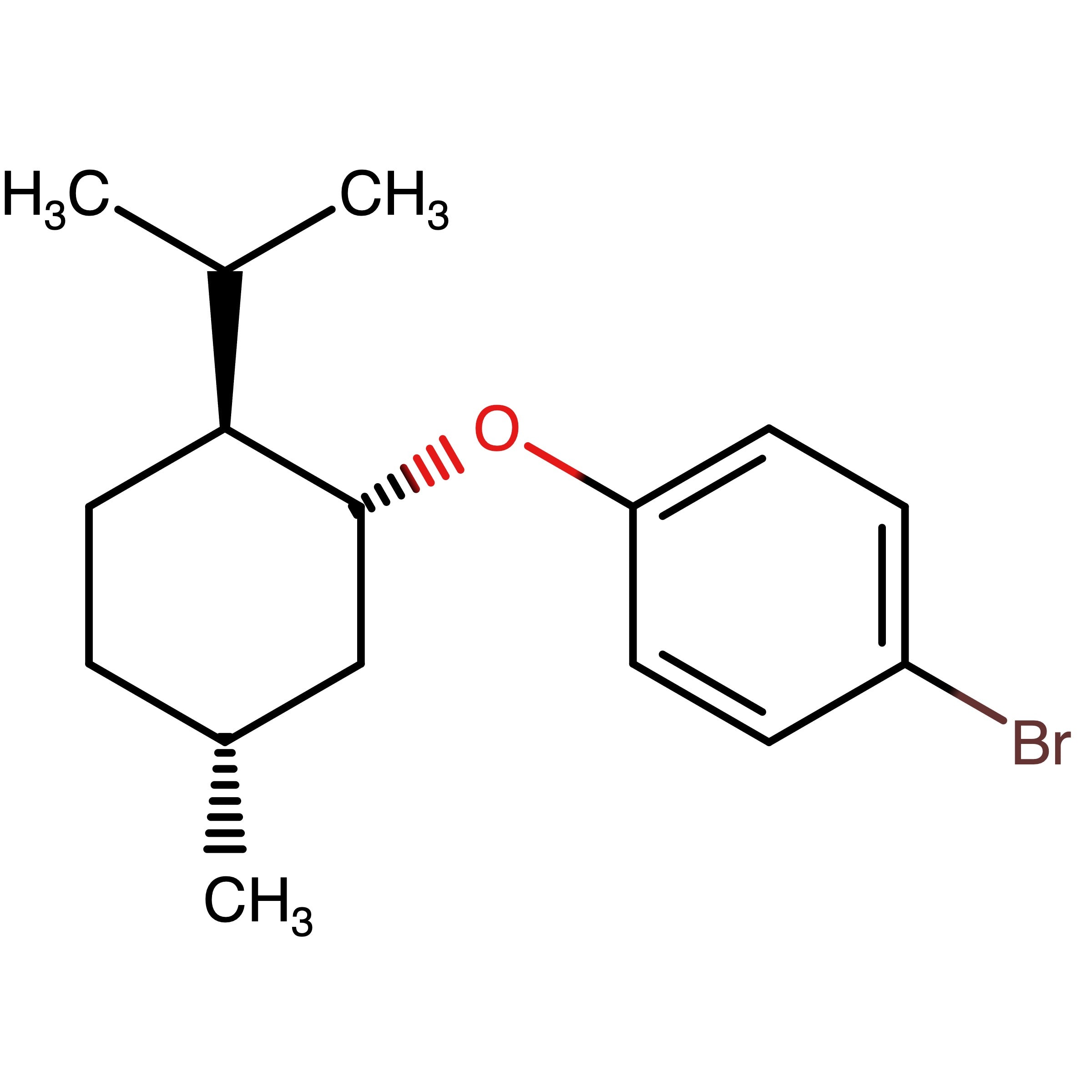 CAS 2389057-51-4 | 1-Bromo-4-(((1R,2S,5R)-2-(propan-2-yl)-5-methylcyclohexyl)oxy)benzene