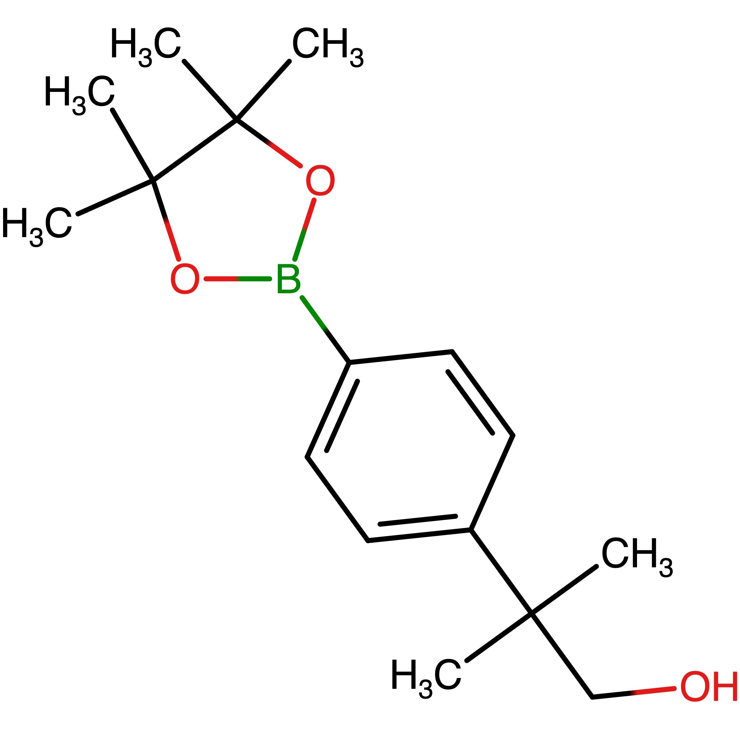 CAS 1613260-37-9 | 2-Methyl-2-(4-(4,4,5,5-tetramethyl-1,3,2-dioxaborolan-2-yl)phenyl)propan-1-ol