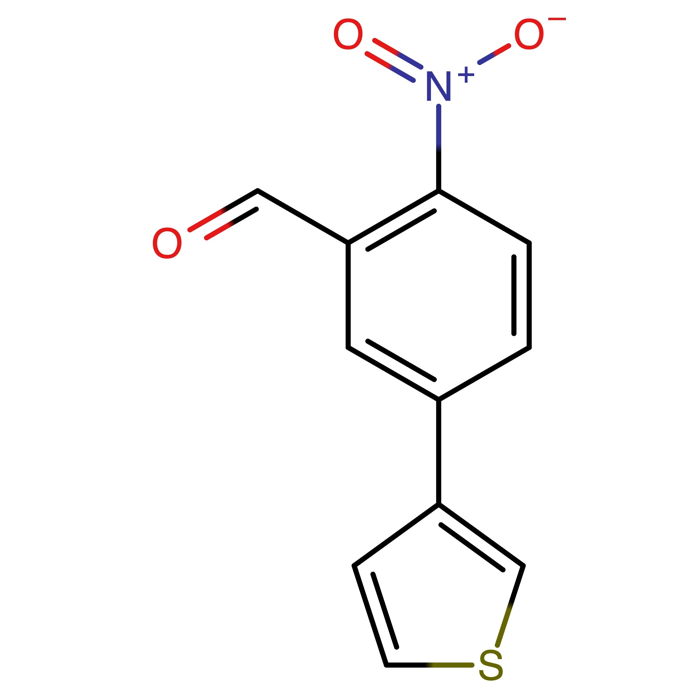 CAS 2845083-50-1 | 2-Nitro-5-(thiophen-3-yl)benzaldehyde