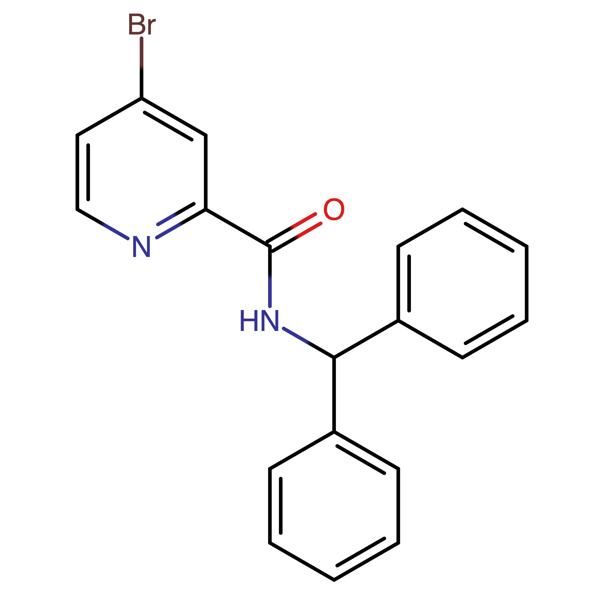 CAS 3005994-36-2 | N-Benzhydryl-4-bromopicolinamide