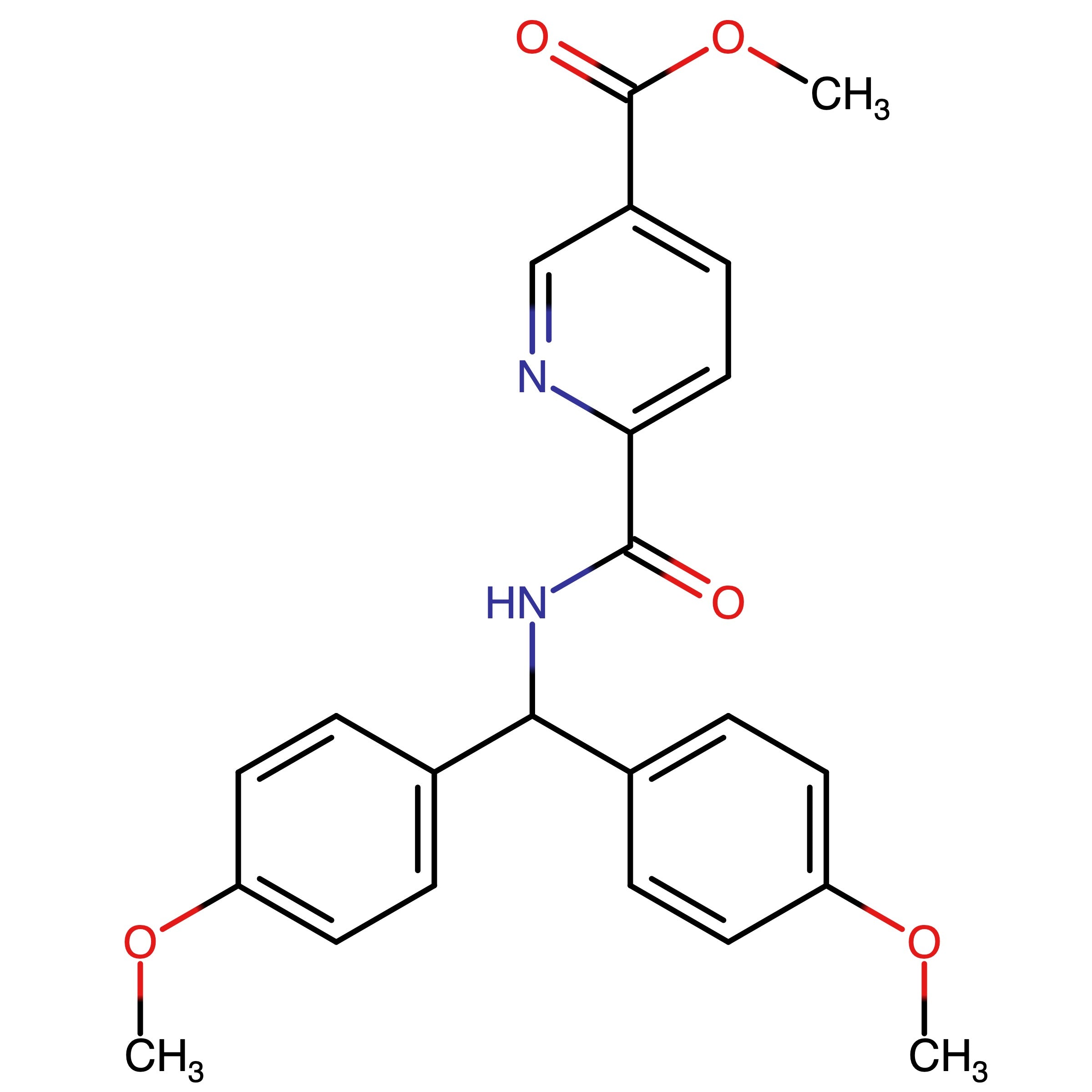 CAS 2941181-56-0 | Methyl 6-((bis(4-methoxyphenyl)methyl)carbamoyl)nicotinate