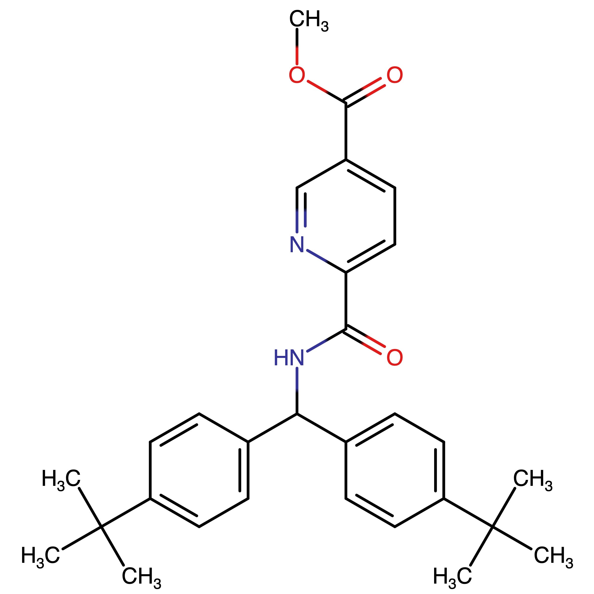 CAS 2941181-57-1 | Methyl 6-((bis(4-(tert-butyl)phenyl)methyl)carbamoyl)nicotinate