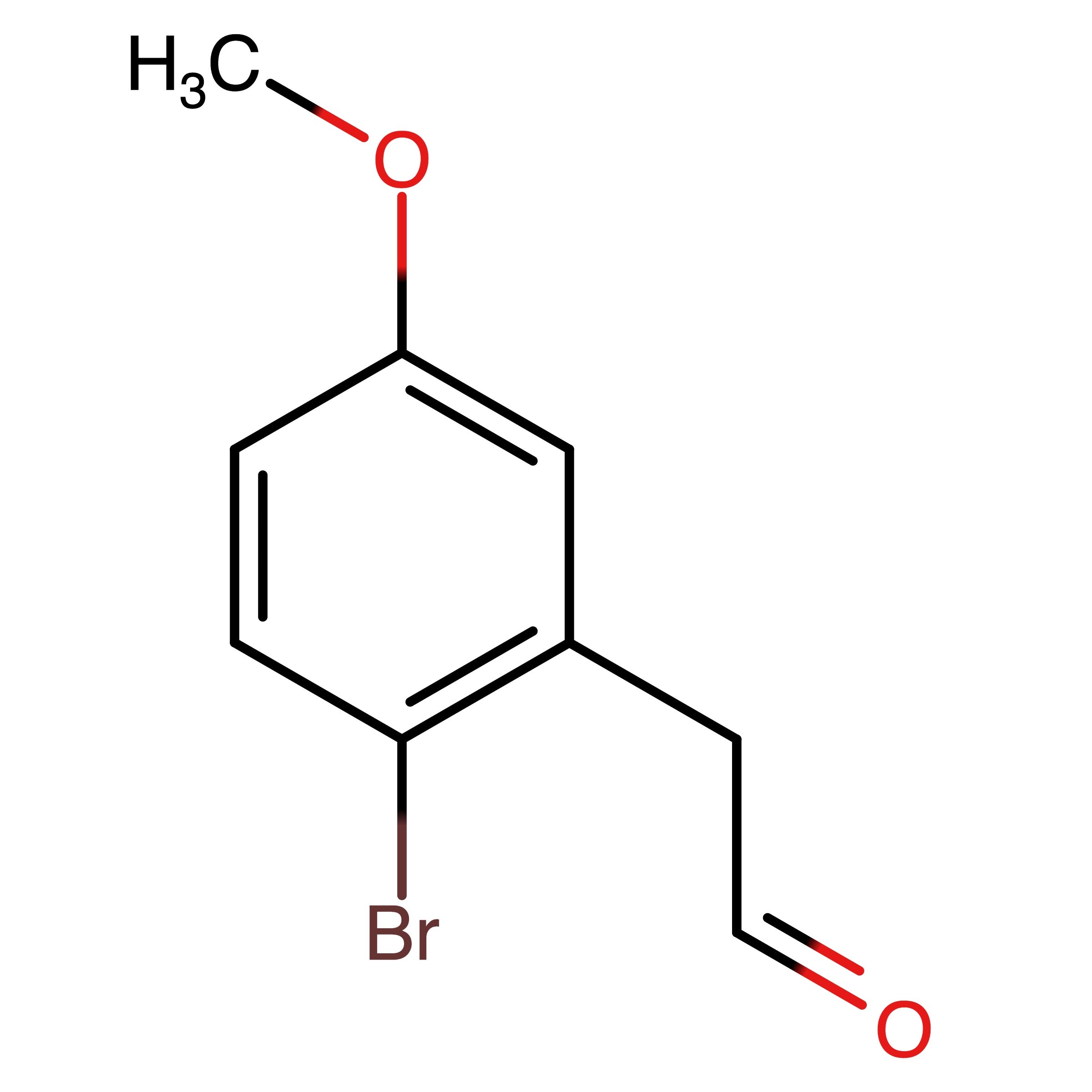 CAS 1373403-25-8 | 2-(2-Bromo-5-methoxyphenyl)ethanal | MFCD11553551