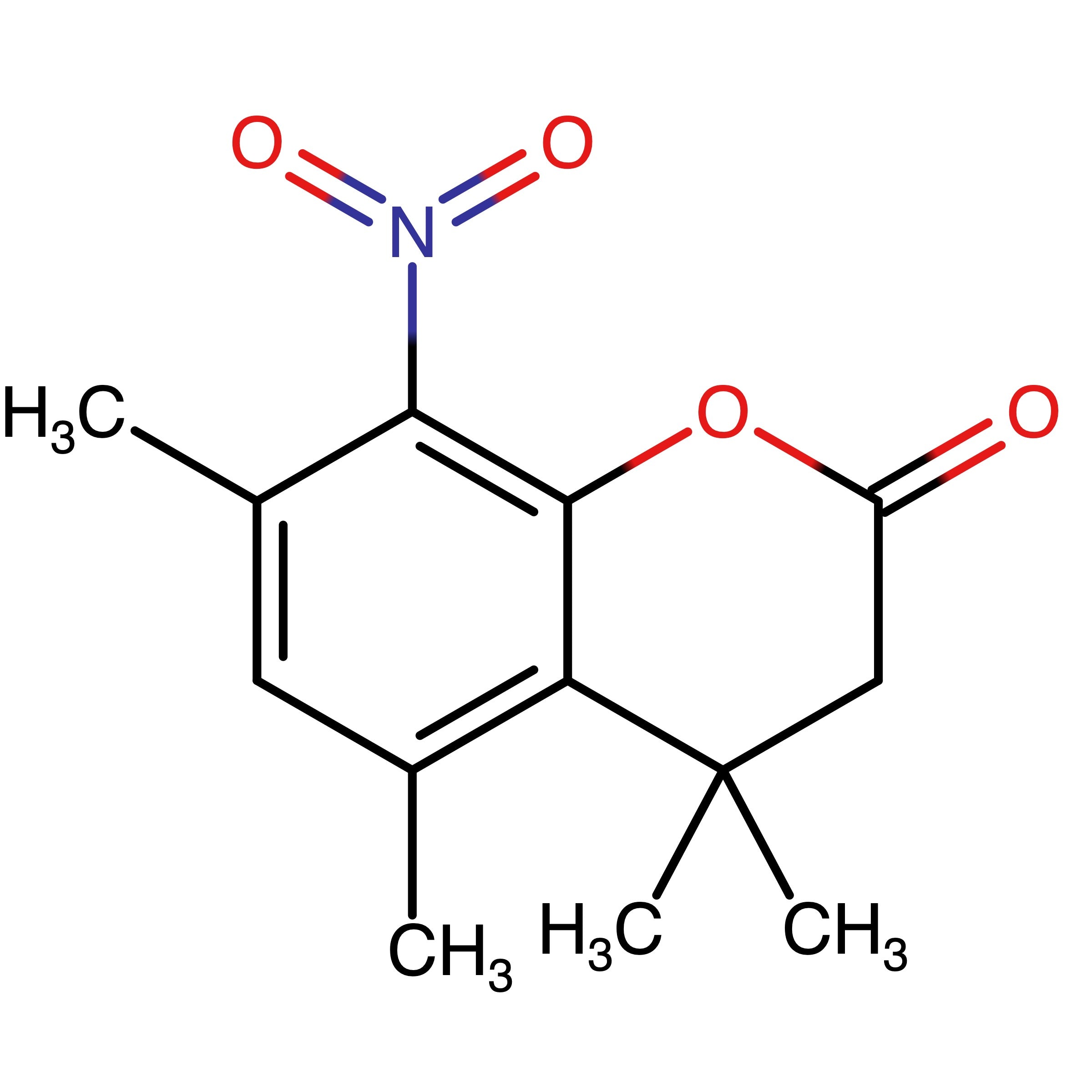 CAS 3005961-59-8 | 4,4,5,7-Tetramethyl-8-nitro-chroman-2-one