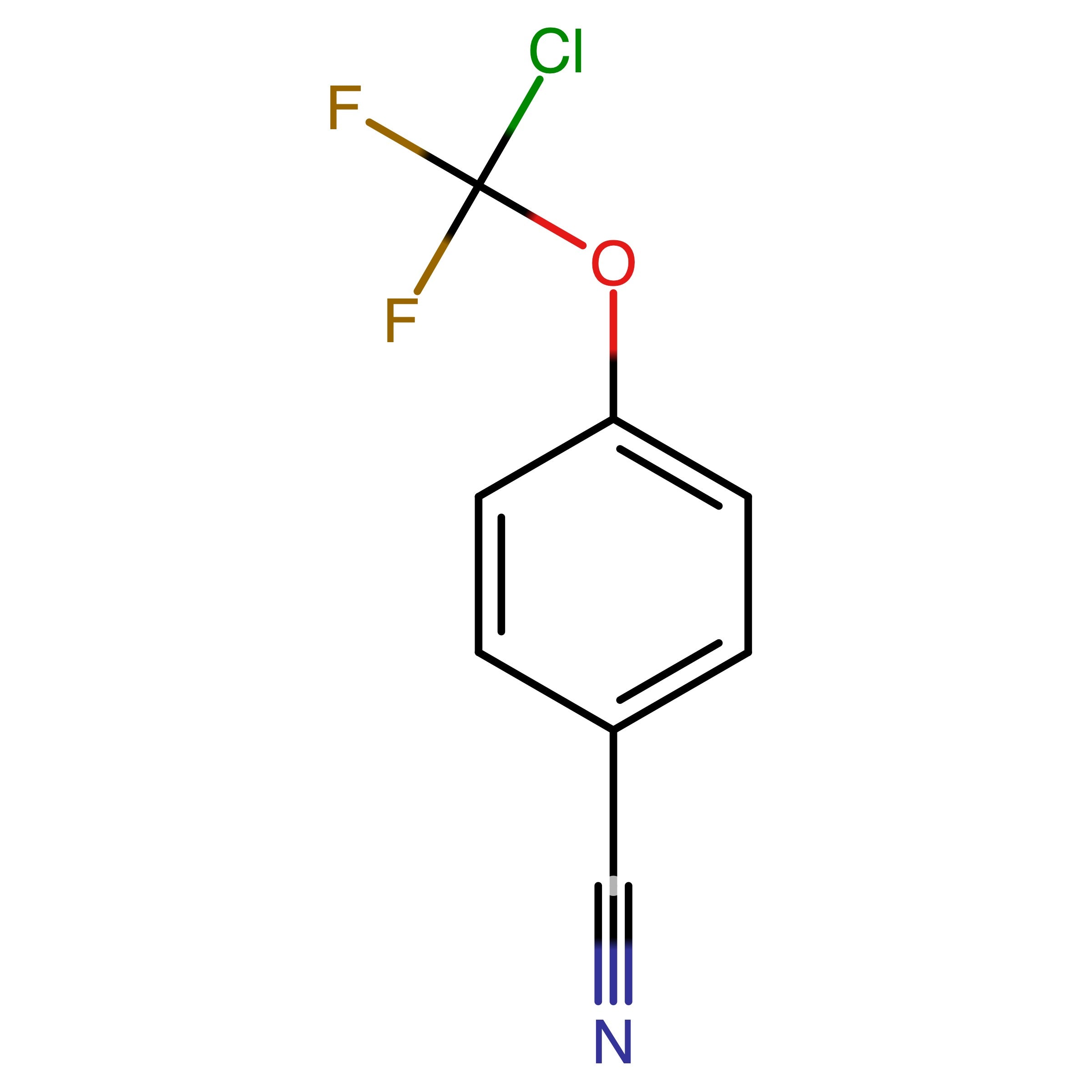 CAS 147992-35-6 | 4-(Chlorodifluoromethoxy)benzonitrile | MFCD03412215