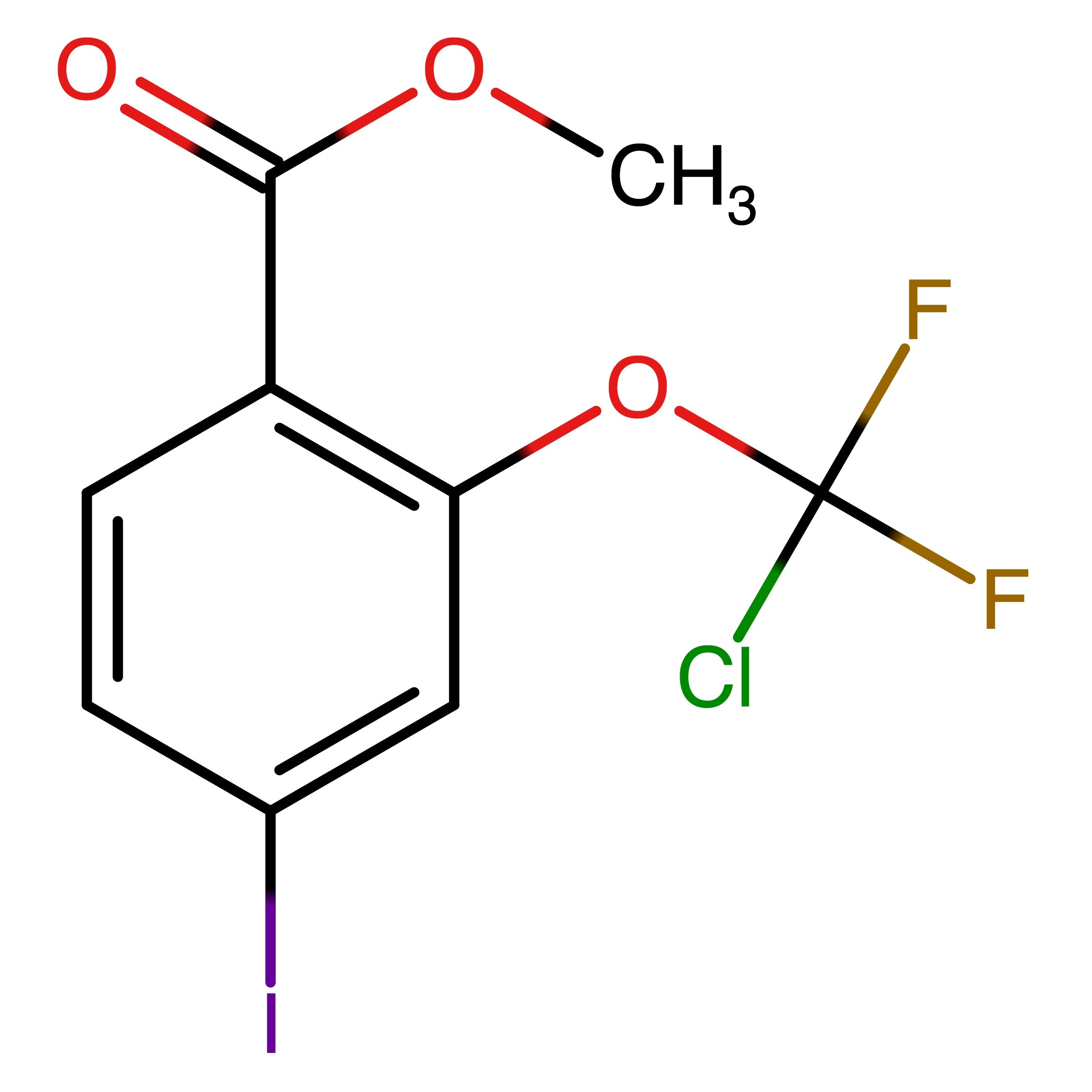 CAS 3006002-64-5 | Methyl 2-(chlorodifluoromethoxy)-4-iodobenzoate