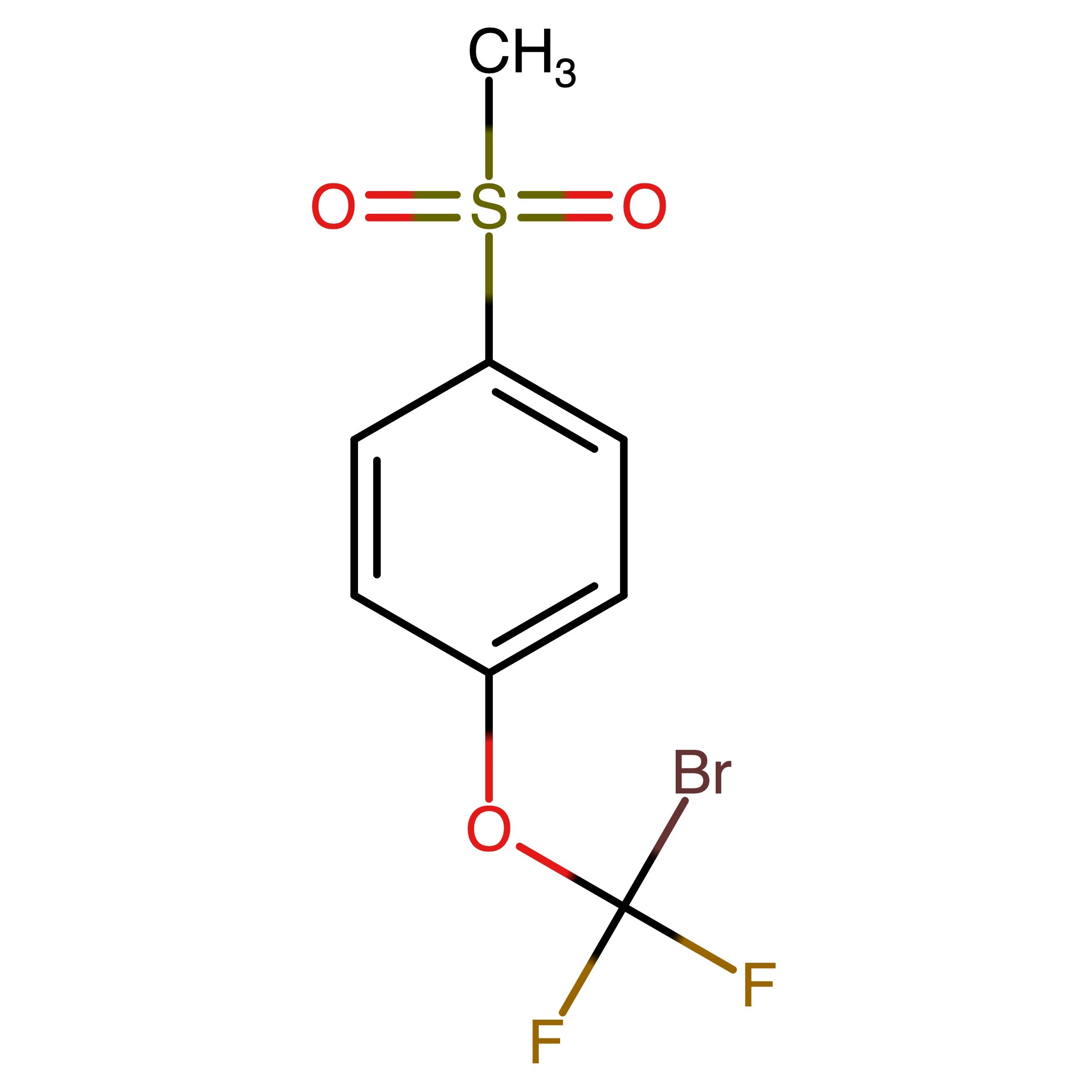 CAS 133092-66-7 | 1-(Bromodifluoromethoxy)-4-(methylsulfonyl)benzene