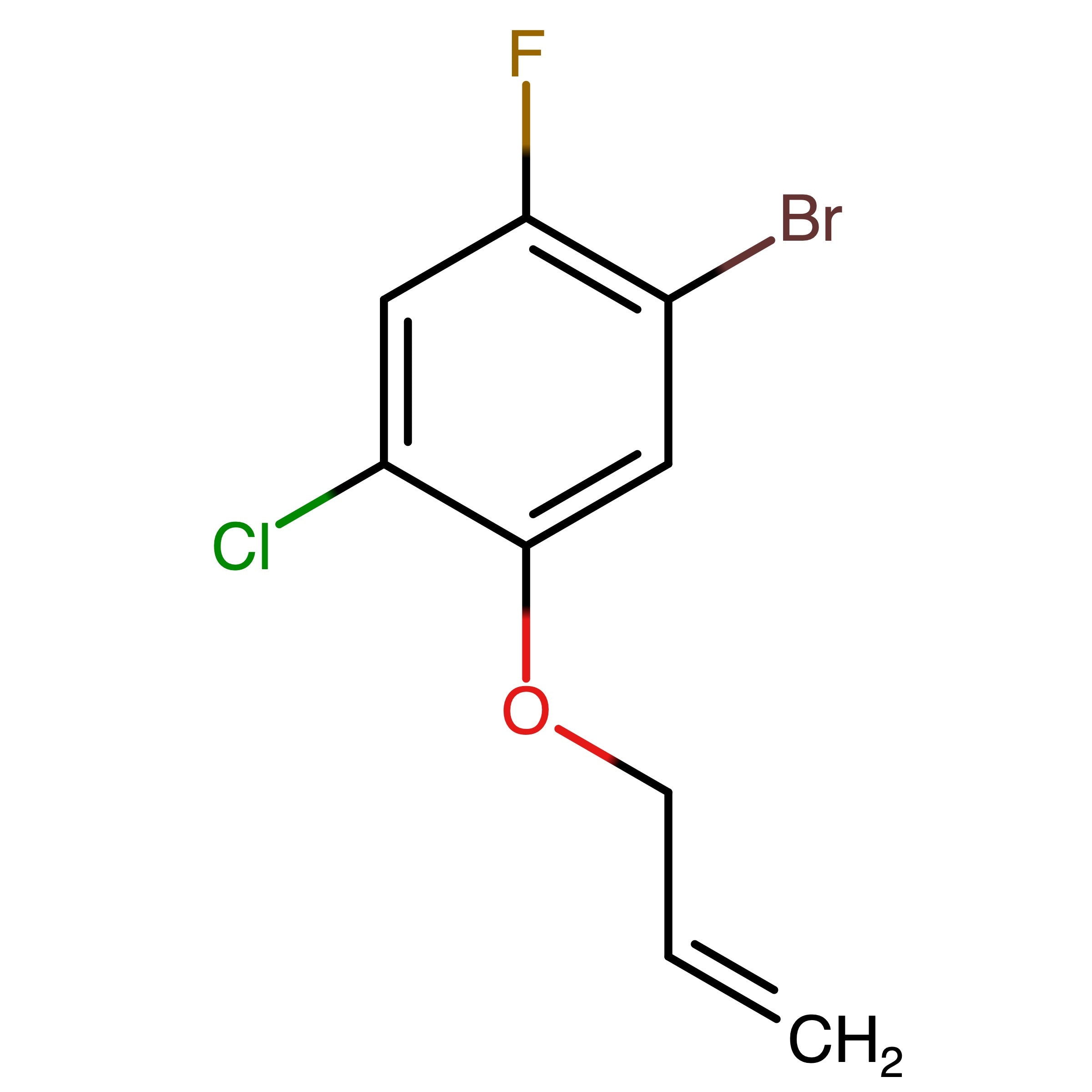 CAS 204778-50-7 | 1-(Allyloxy)-5-bromo-2-chloro-4-fluorobenzene