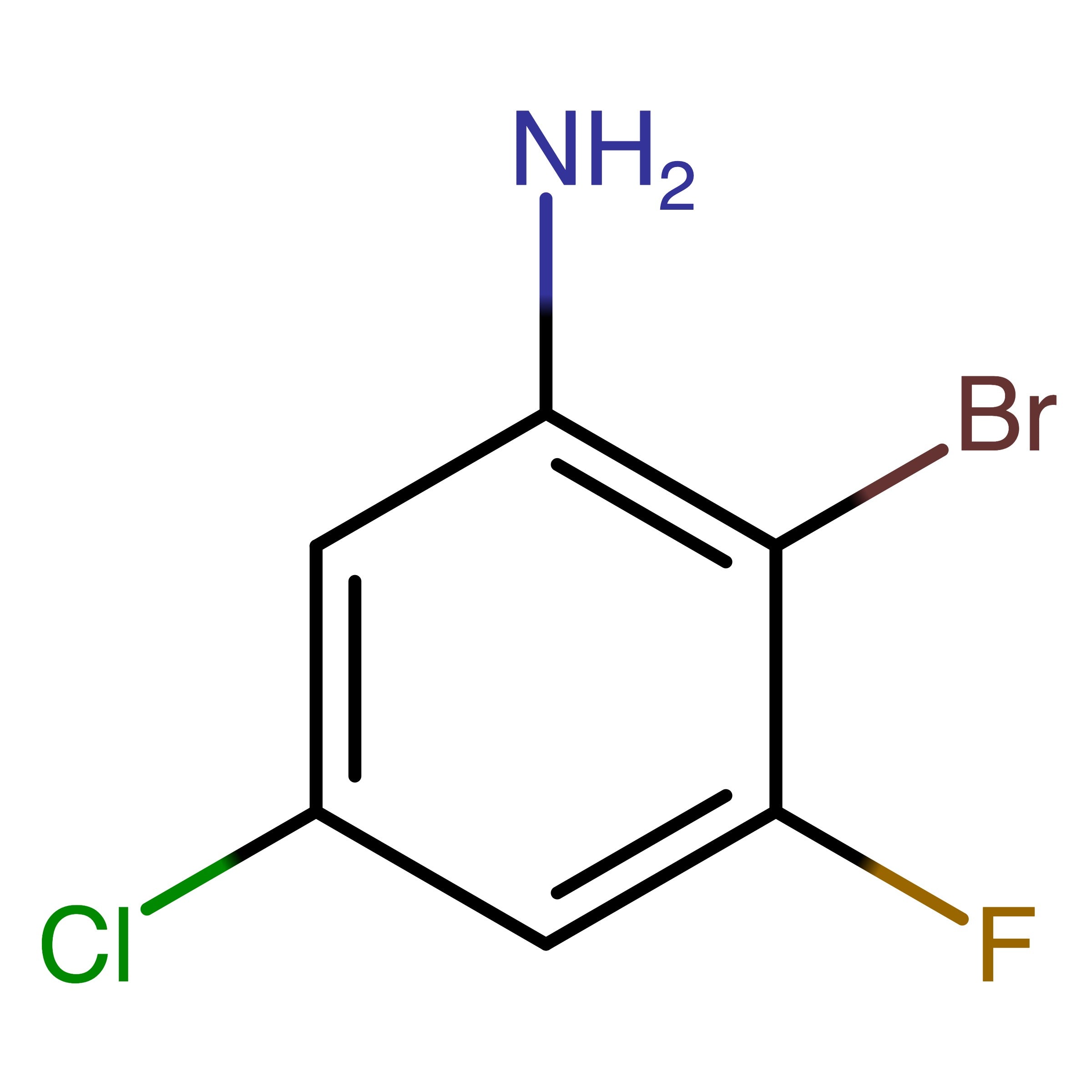 CAS 2091221-95-1 | 2-Bromo-5-chloro-3-fluoroaniline