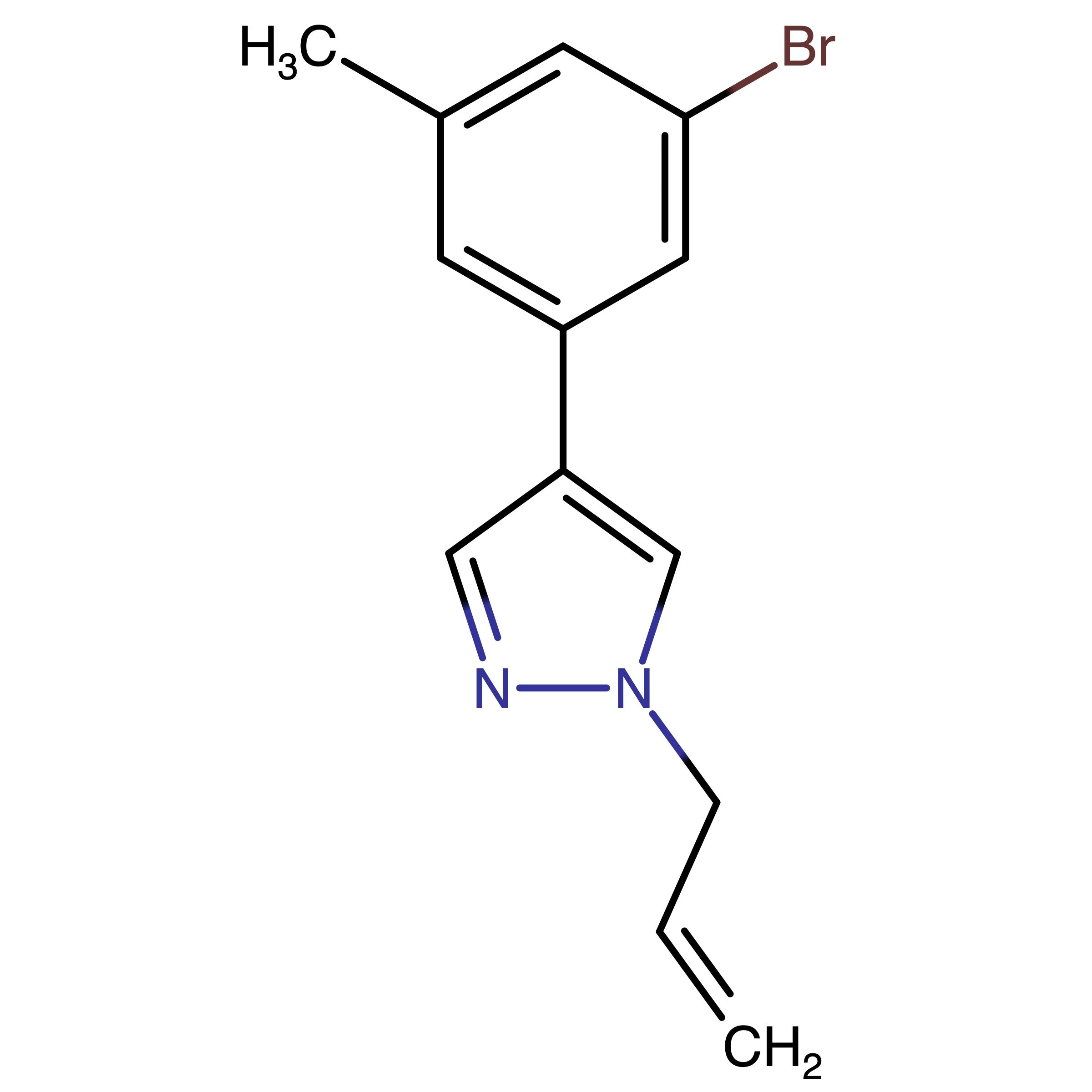 1-Allyl-4-(3-bromo-5-methylphenyl)-1H-pyrazole