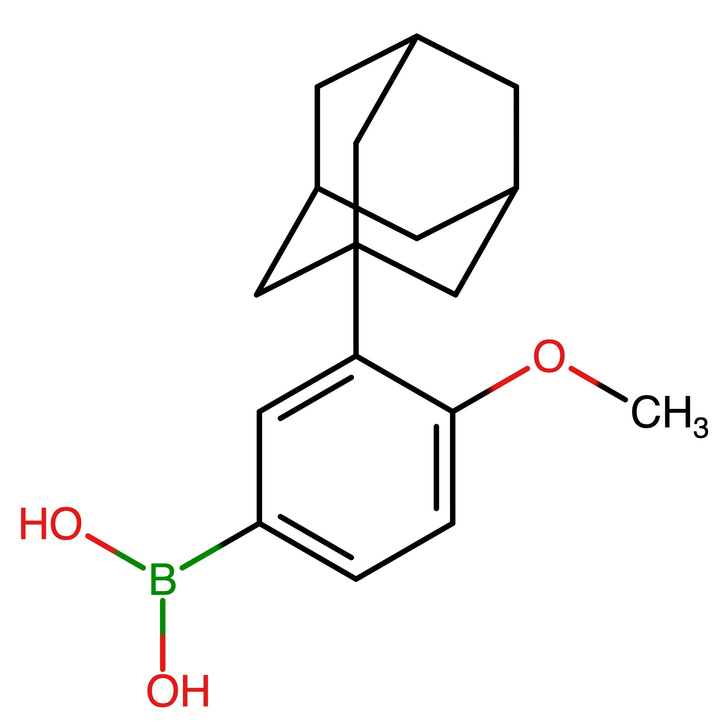 CAS 459423-32-6 | (3-(Adamantan-1-yl)-4-methoxyphenyl)boronic acid | MFCD08056355
