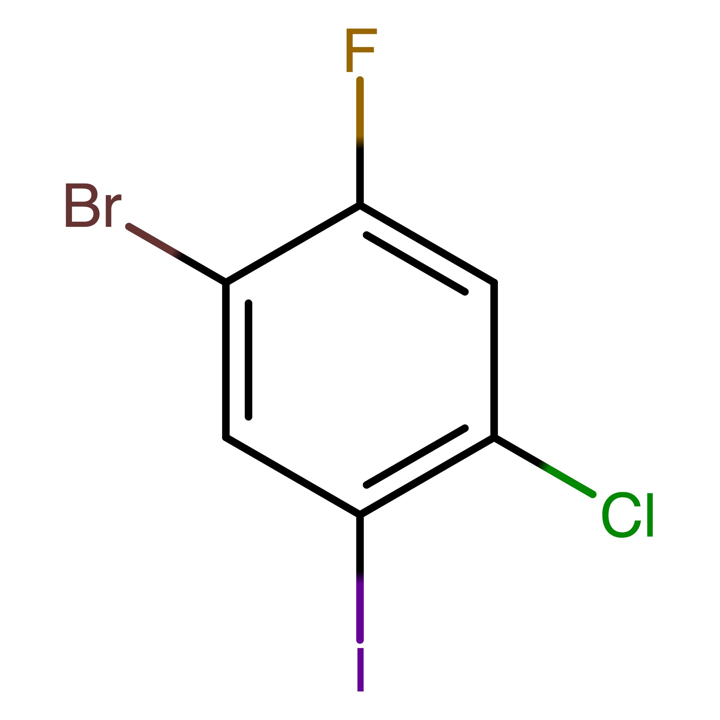 CAS 2386089-00-3 | 1-Bromo-4-chloro-2-fluoro-5-iodobenzene