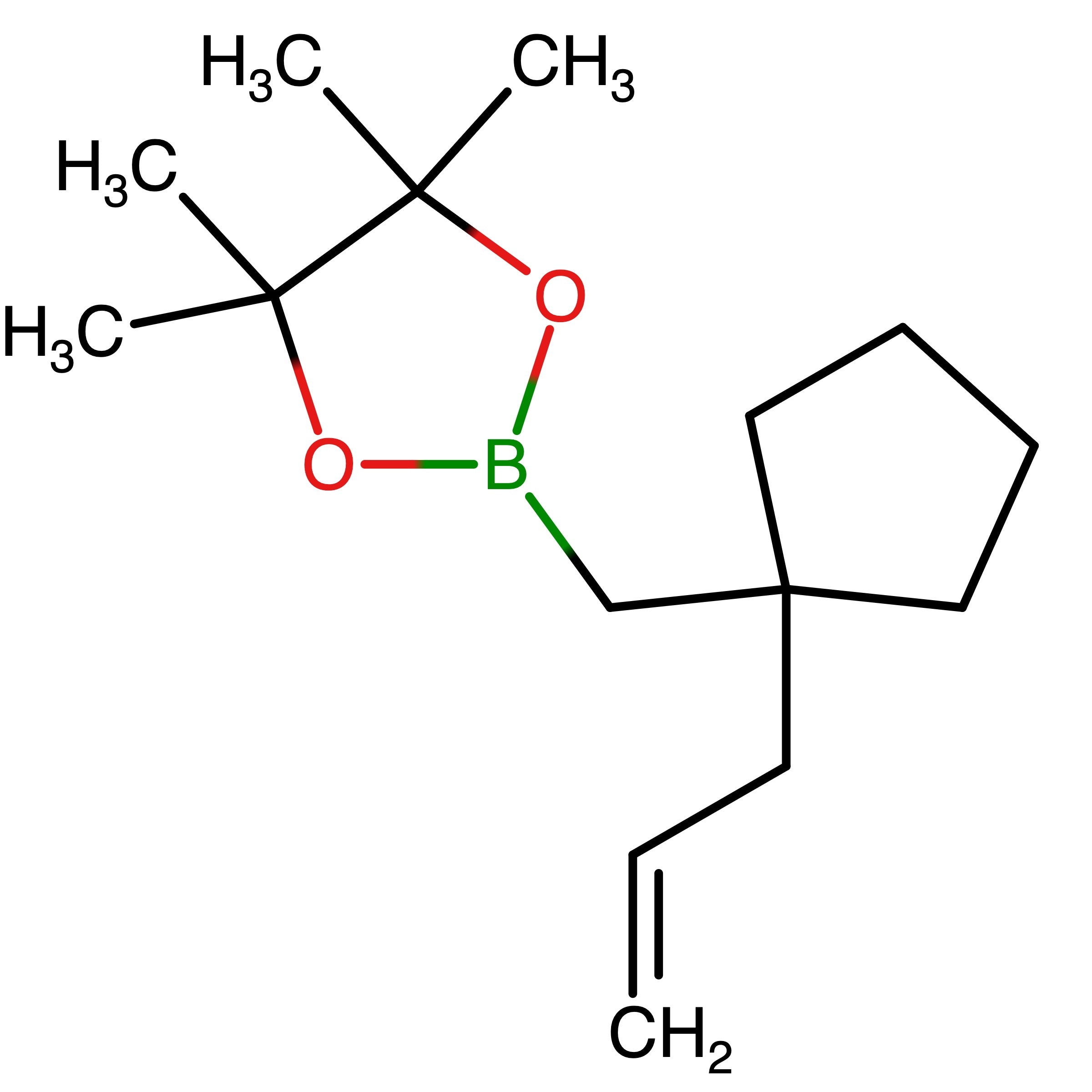 CAS 2688759-66-0 | 2-((1-Allylcyclopentyl)methyl)-4,4,5,5-tetramethyl-1,3,2-dioxaborolane