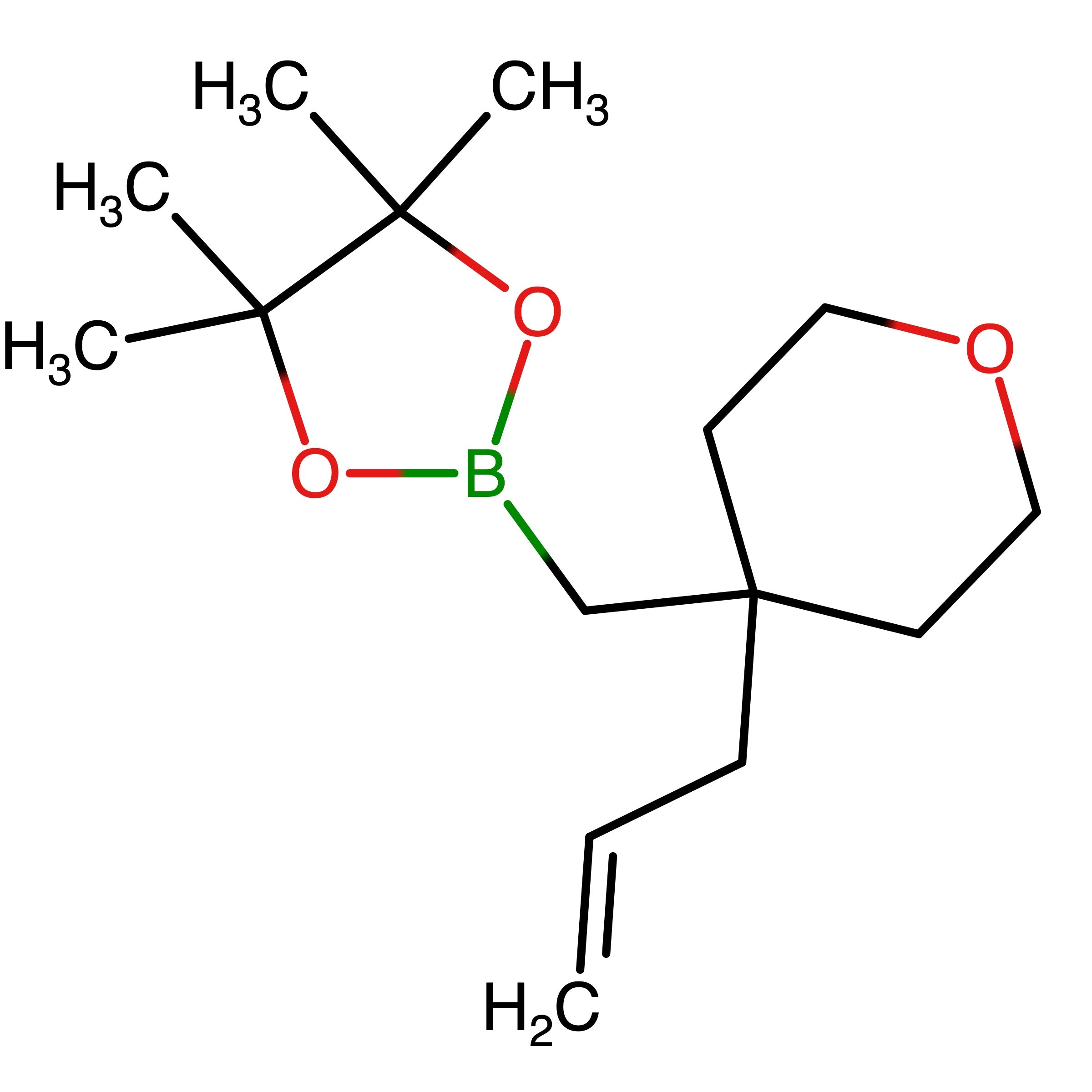 CAS 2688759-68-2 | 2-((4-Allyltetrahydro-2H-pyran-4-yl)methyl)-4,4,5,5-tetramethyl-1,3,2-dioxaborolane