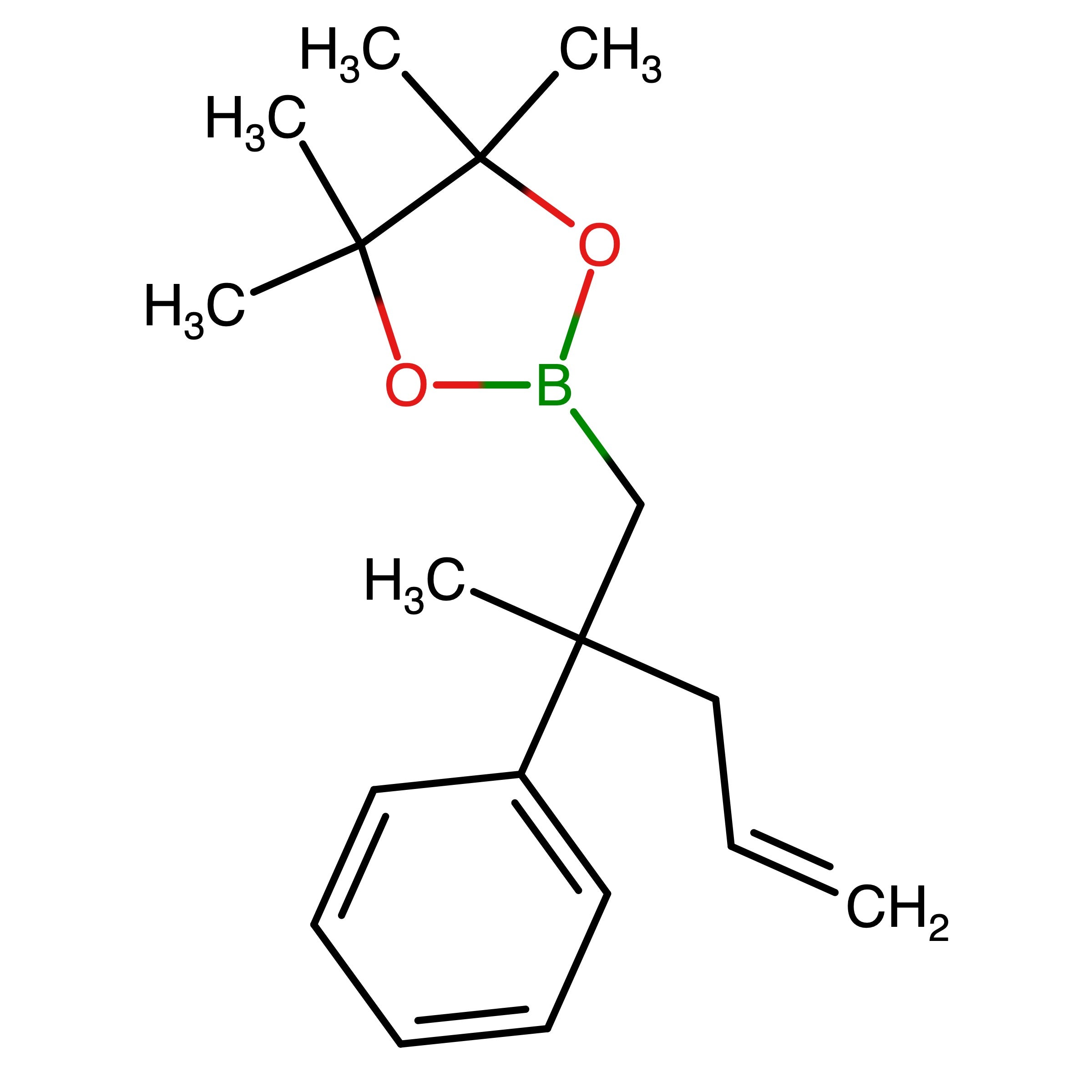 CAS 2688759-70-6 | 4,4,5,5-Tetramethyl-2-(2-methyl-2-phenylpent-4-en-1-yl)-1,3,2-dioxaborolane