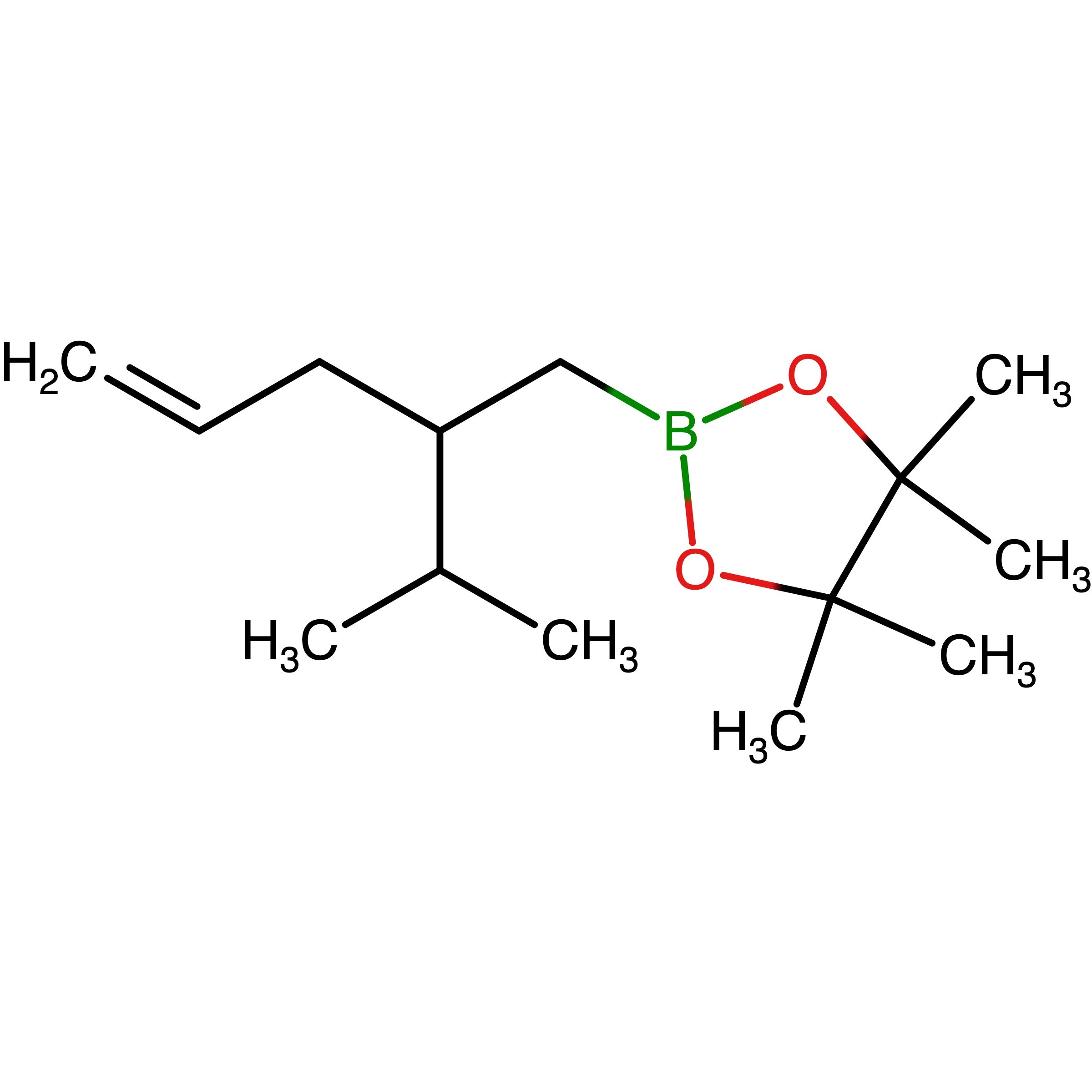 CAS 2688759-71-7 | 2-(2-(Propan-2-yl)pent-4-en-1-yl)-4,4,5,5-tetramethyl-1,3,2-dioxaborolane