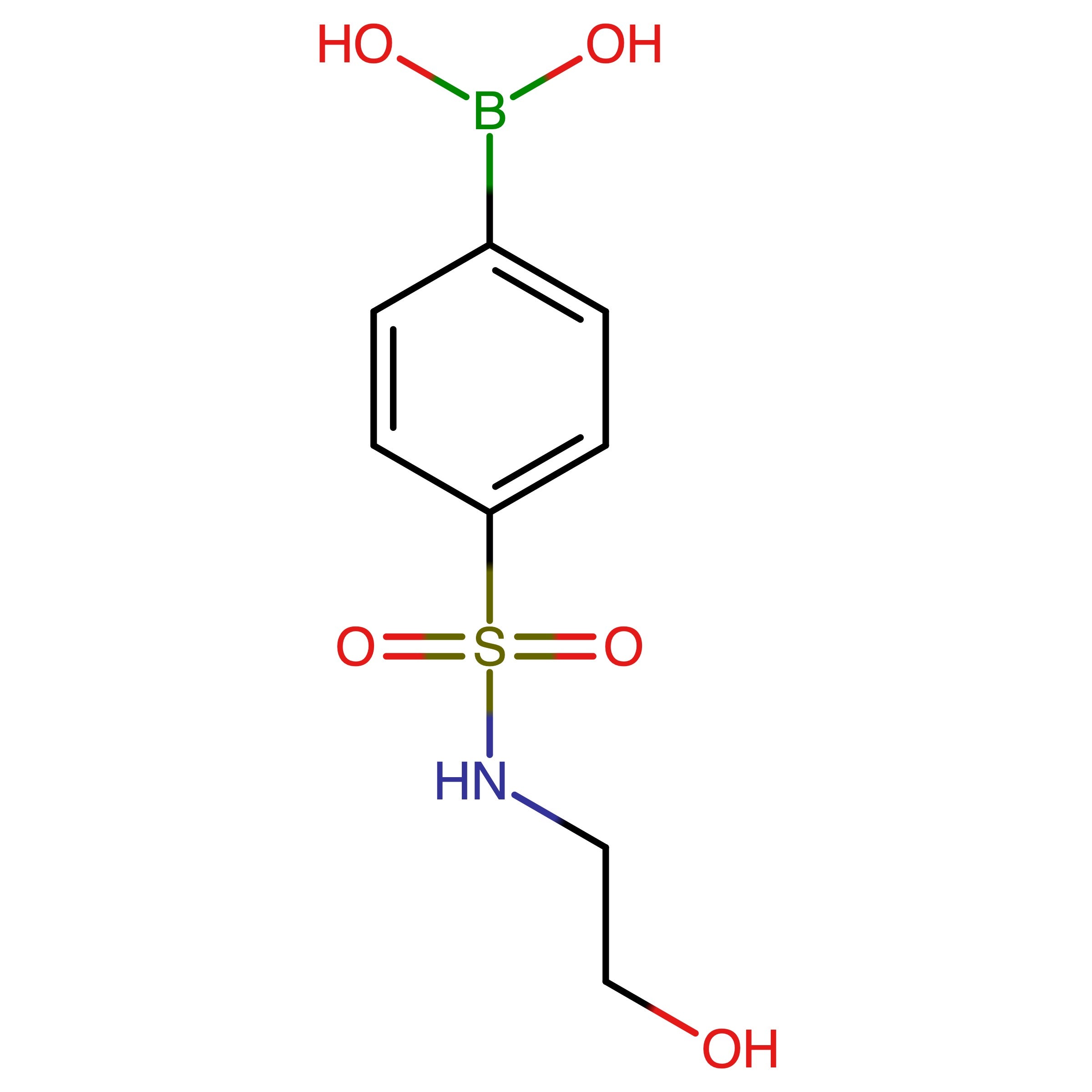 CAS 850568-77-3 | 4-[N-(2-Hydroxyethyl)sulphamoyl]benzeneboronic acid | MFCD07363750