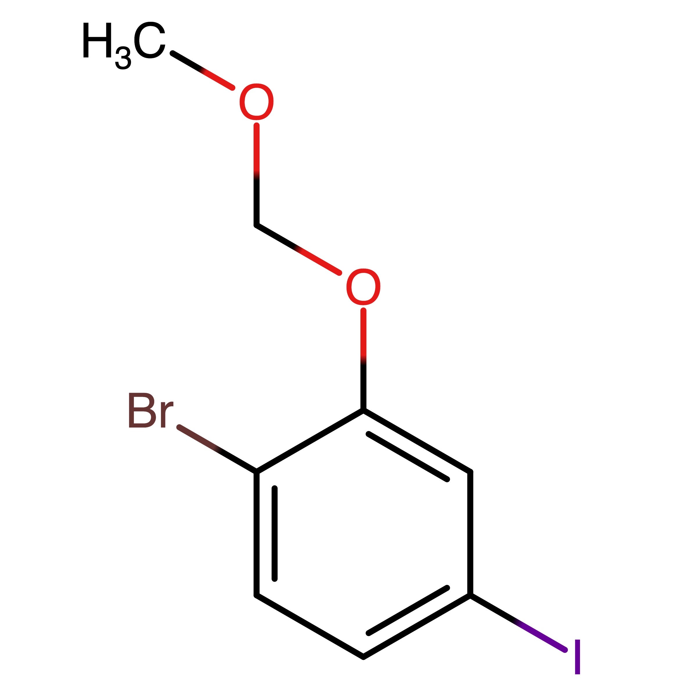 CAS 932373-00-7 | 1-Bromo-4-iodo-2-(methoxymethoxy)benzene