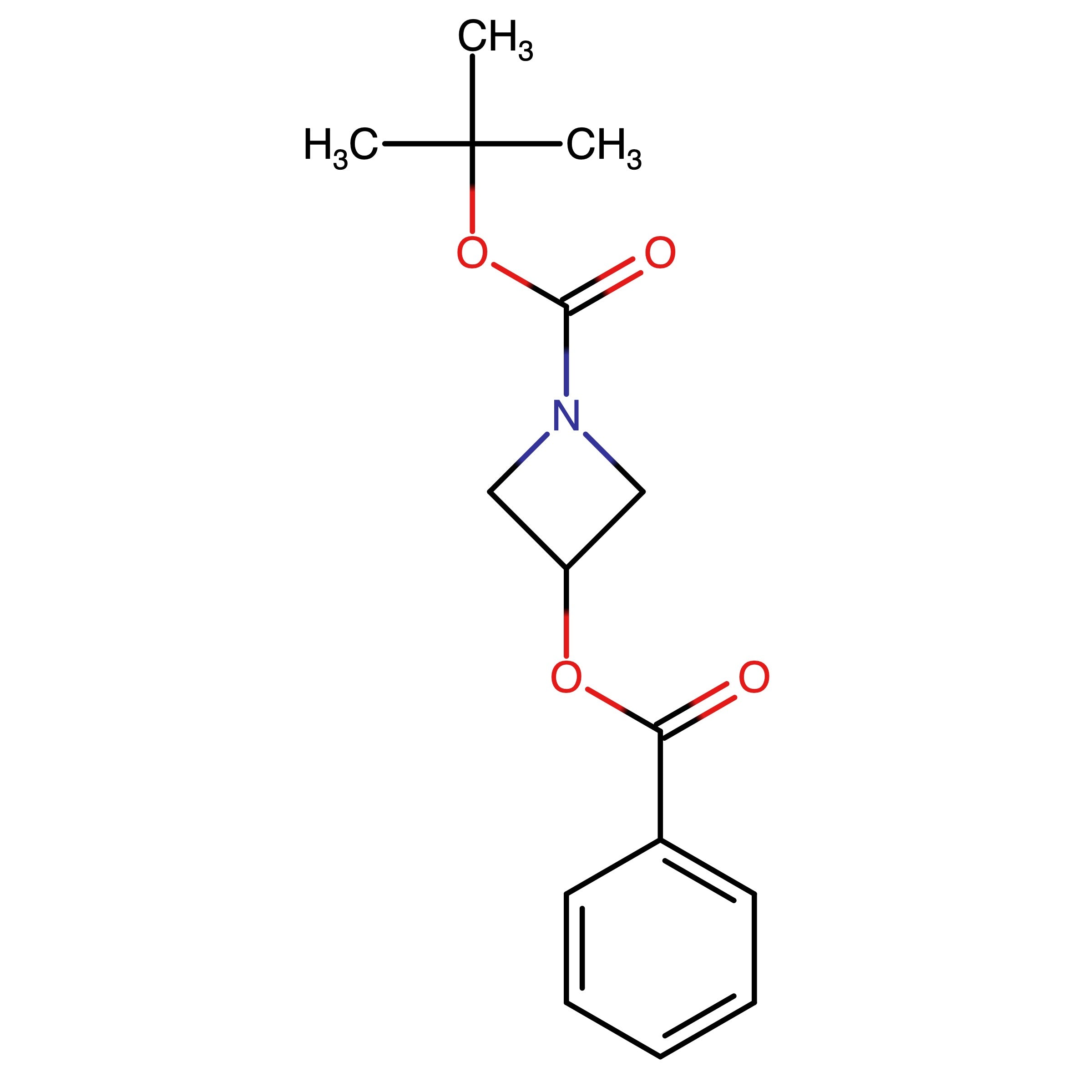 CAS 2983123-09-5 | tert-Butyl 3-(benzoyloxy)azetidine-1-carboxylate