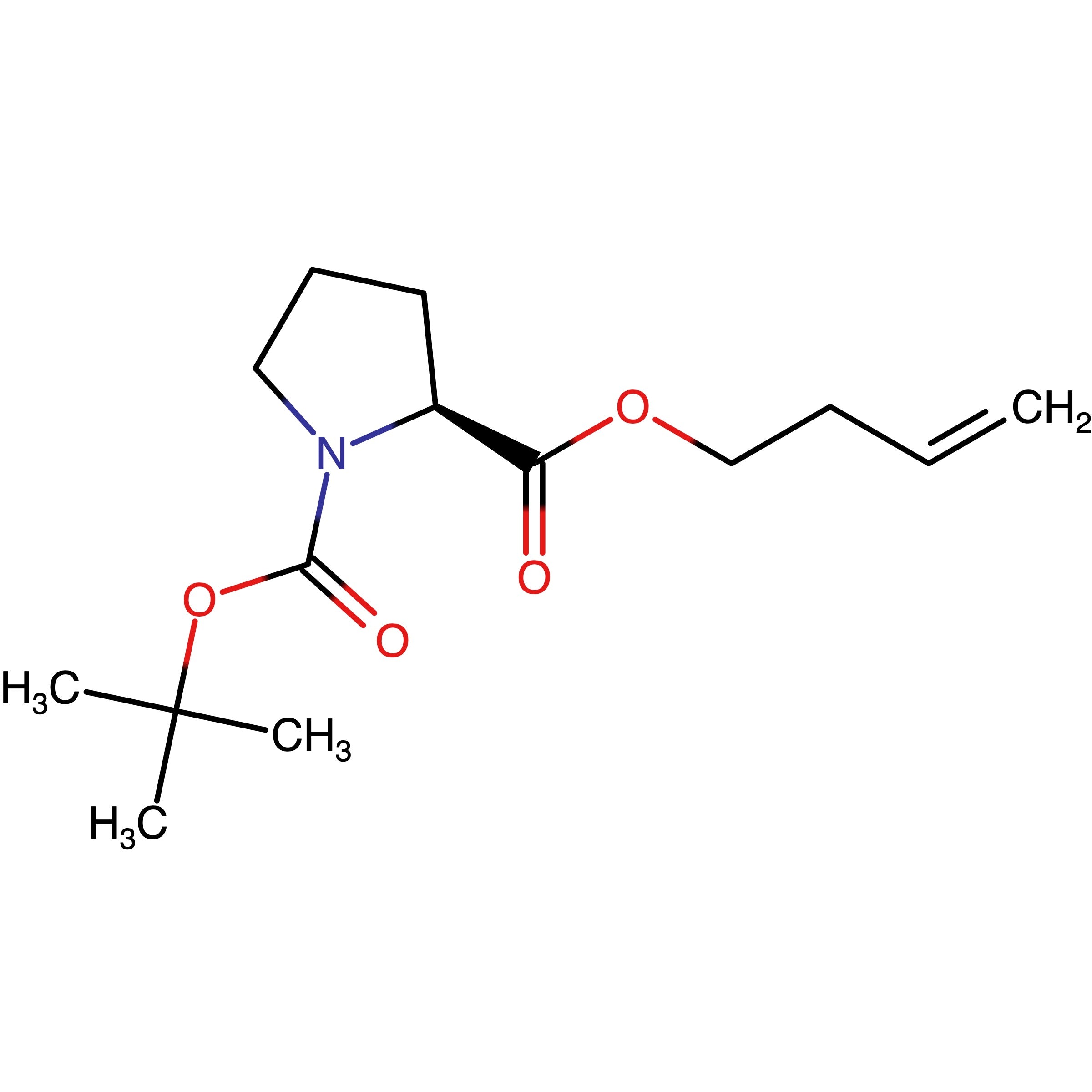 CAS 1392144-45-4 | 2-(But-3-en-1-yl) 1-(tert-butyl) (S)-pyrrolidine-1,2-dicarboxylate
