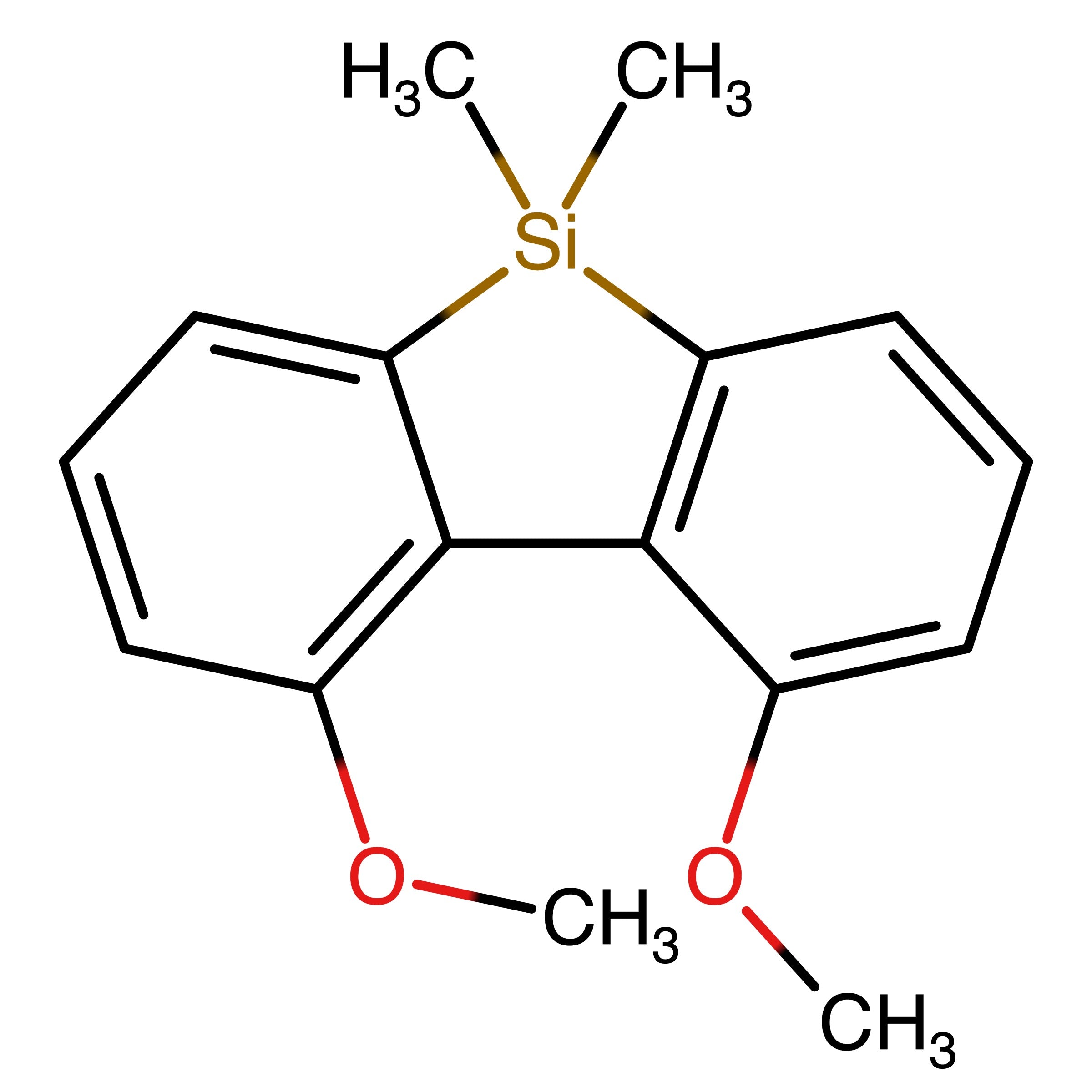 CAS 2925556-43-8 | 1,9-Dimethoxy-5,5-dimethyl-5H-dibenzo[b,d]silole