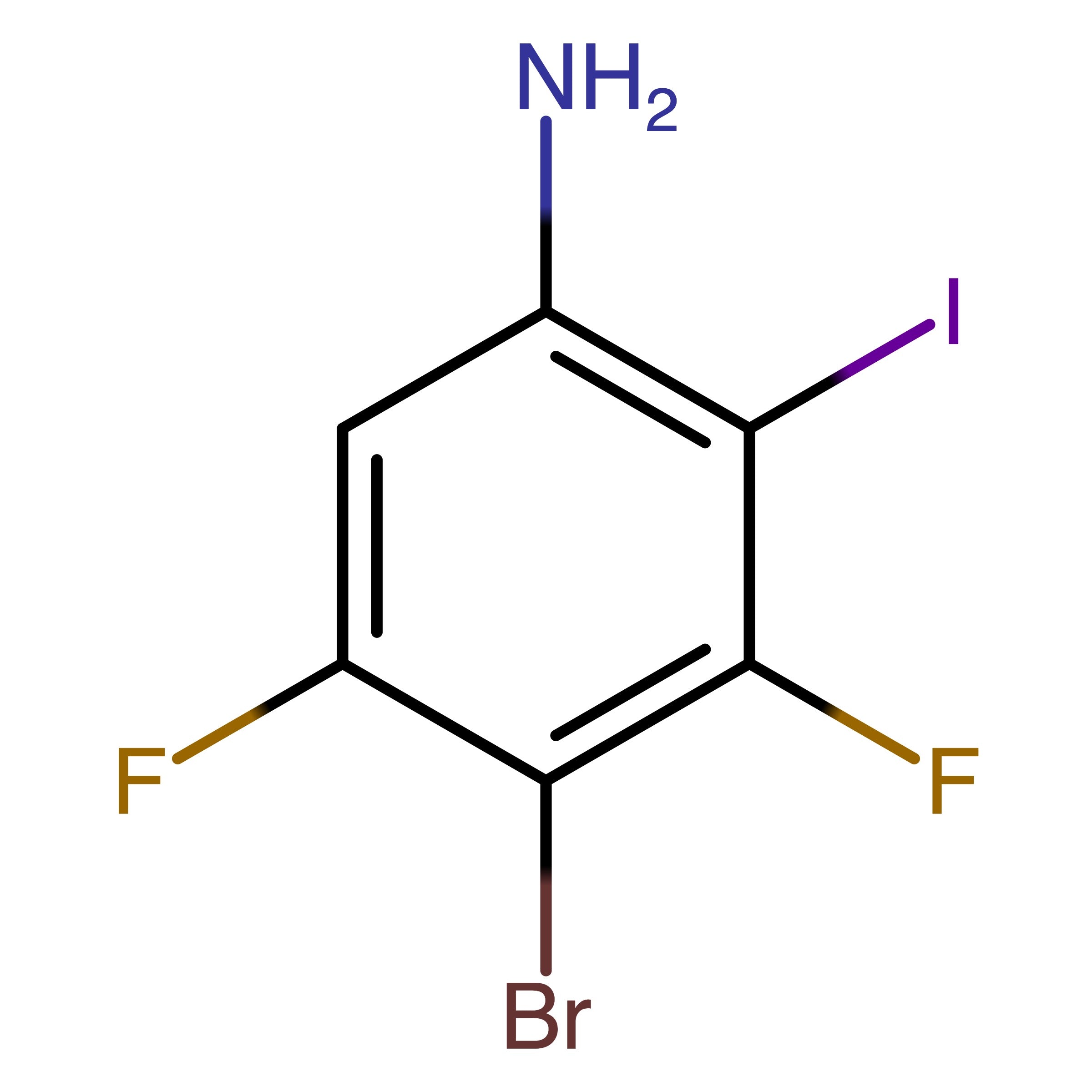 CAS 1467060-36-1 | 4-Bromo-3,5-difluoro-2-iodoaniline | MFCD28133736