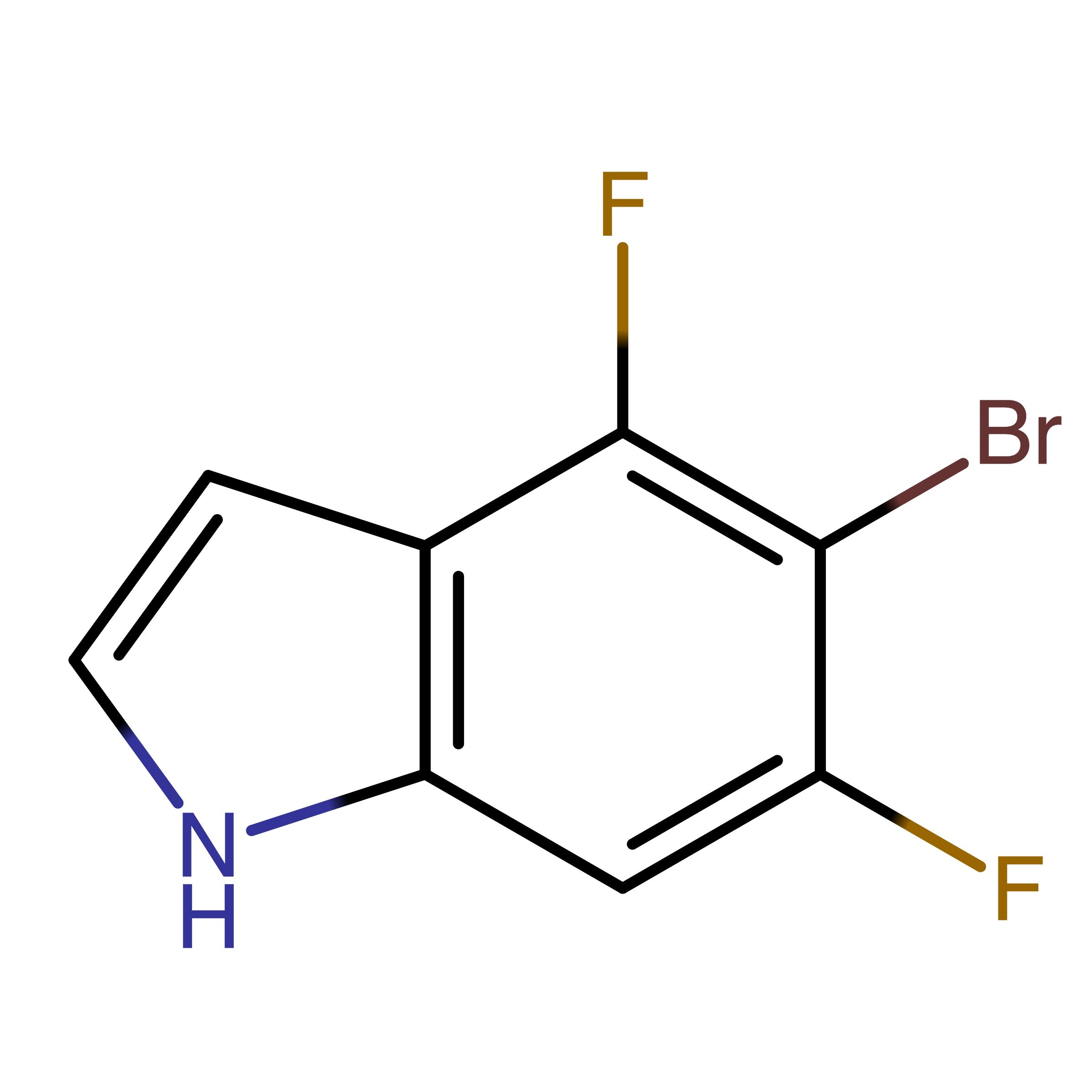 CAS 1154742-51-4 | 5-Bromo-4,6-difluoro-1H-indole | MFCD23160375