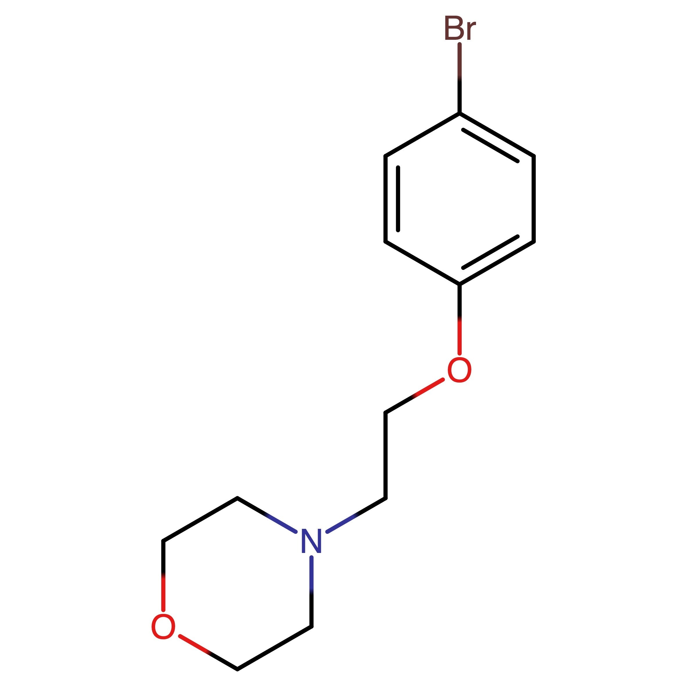 CAS 836-59-9 | 4-(2-(Bromophenoxy)ethyl)morpholine | MFCD01308572