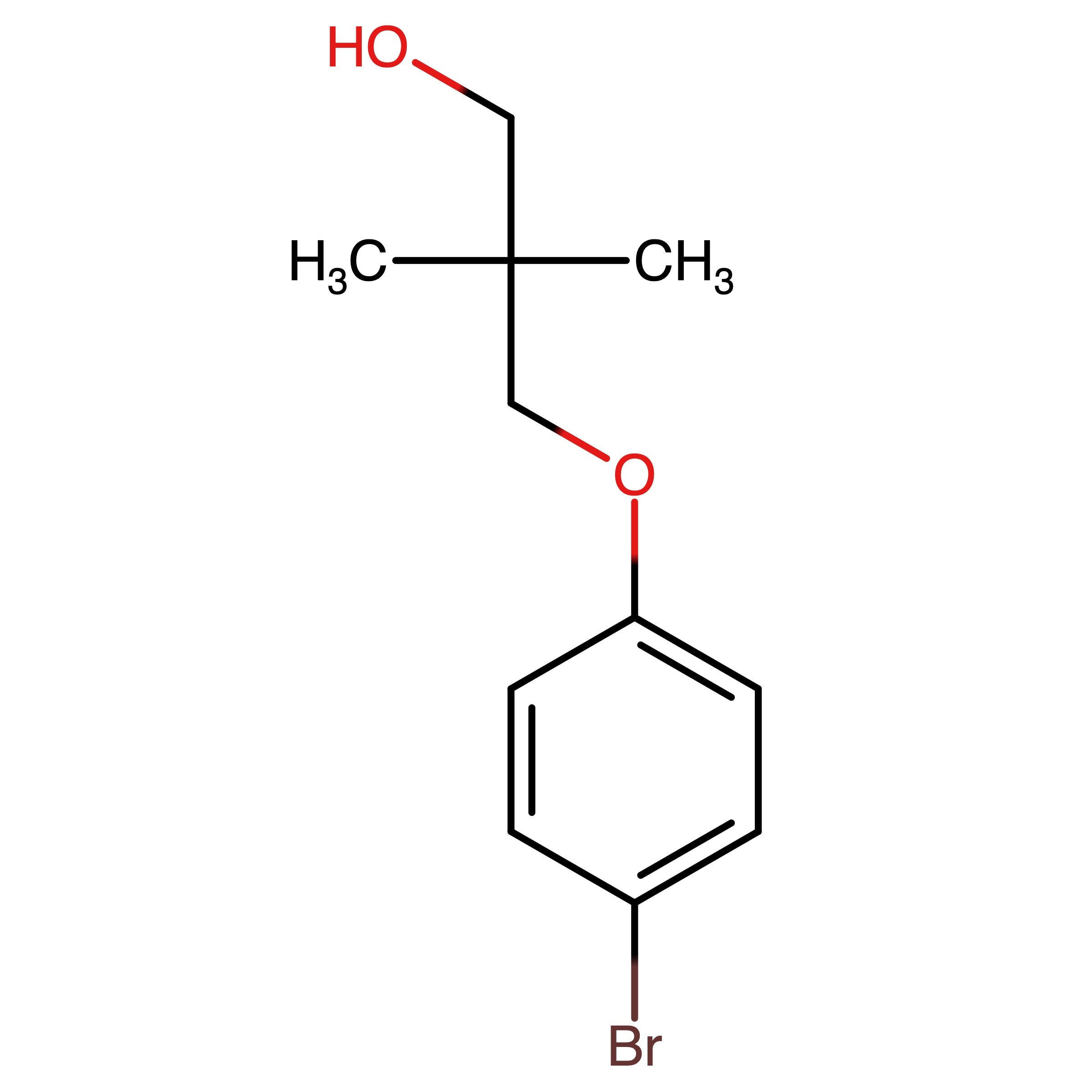 CAS 279262-76-9 | 3-(4-Bromophenoxy)-2,2-dimethylpropan-1-ol | MFCD16331951