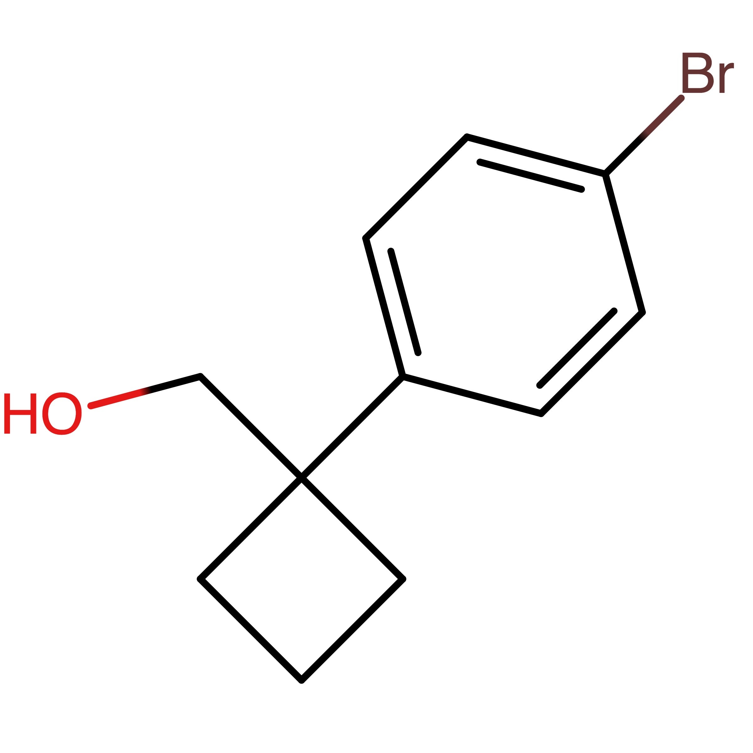 CAS 1227159-85-4 | (1-(4-Bromophenyl)cyclobutyl)methanol | MFCD22418509