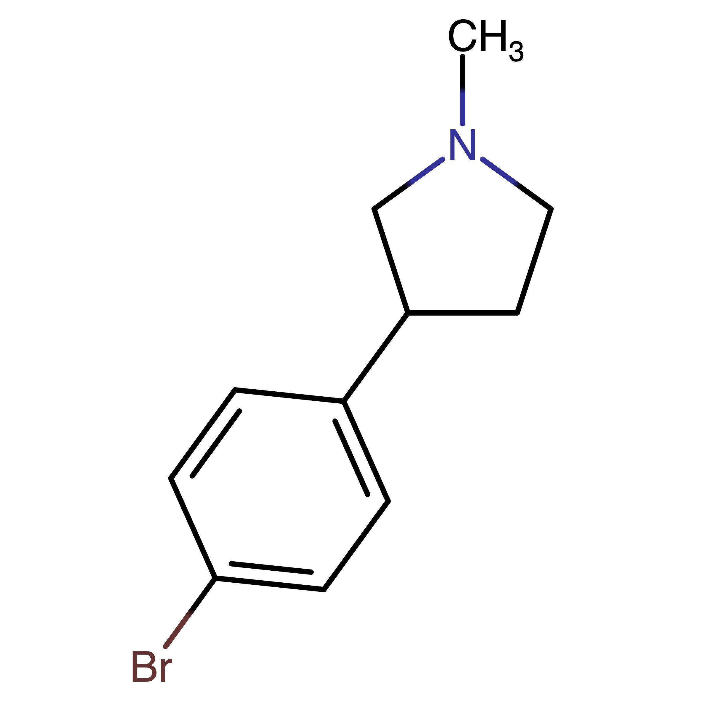 CAS 1088410-99-4 | 3-(4-Bromophenyl)-1-methylpyrrolidine | MFCD18073558