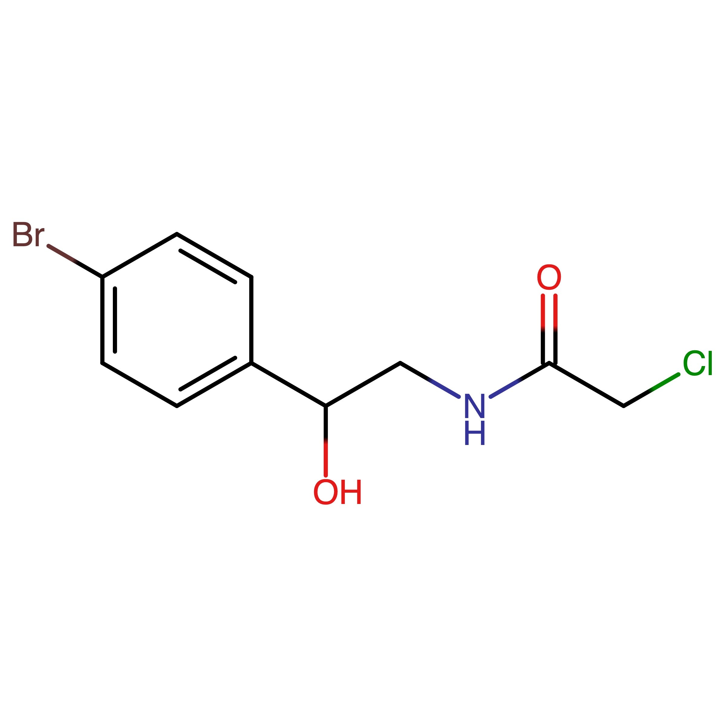 CAS 1467061-25-1 | N-(2-(4-Bromophenyl)-2-hydroxyethyl)-2-chloroacetamide