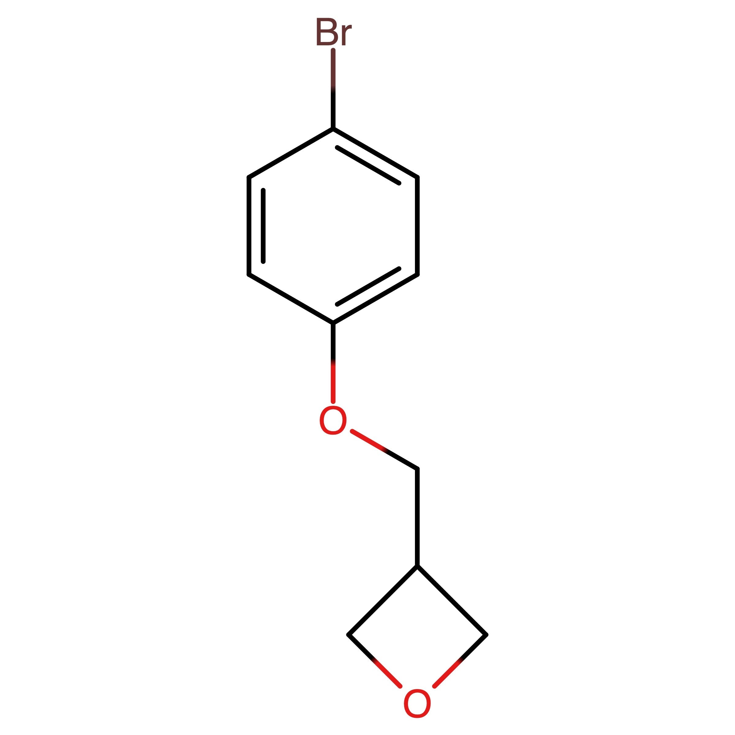 CAS 1393688-54-4 | 3-((4-Bromophenoxy)methyl)oxetane | MFCD28133796