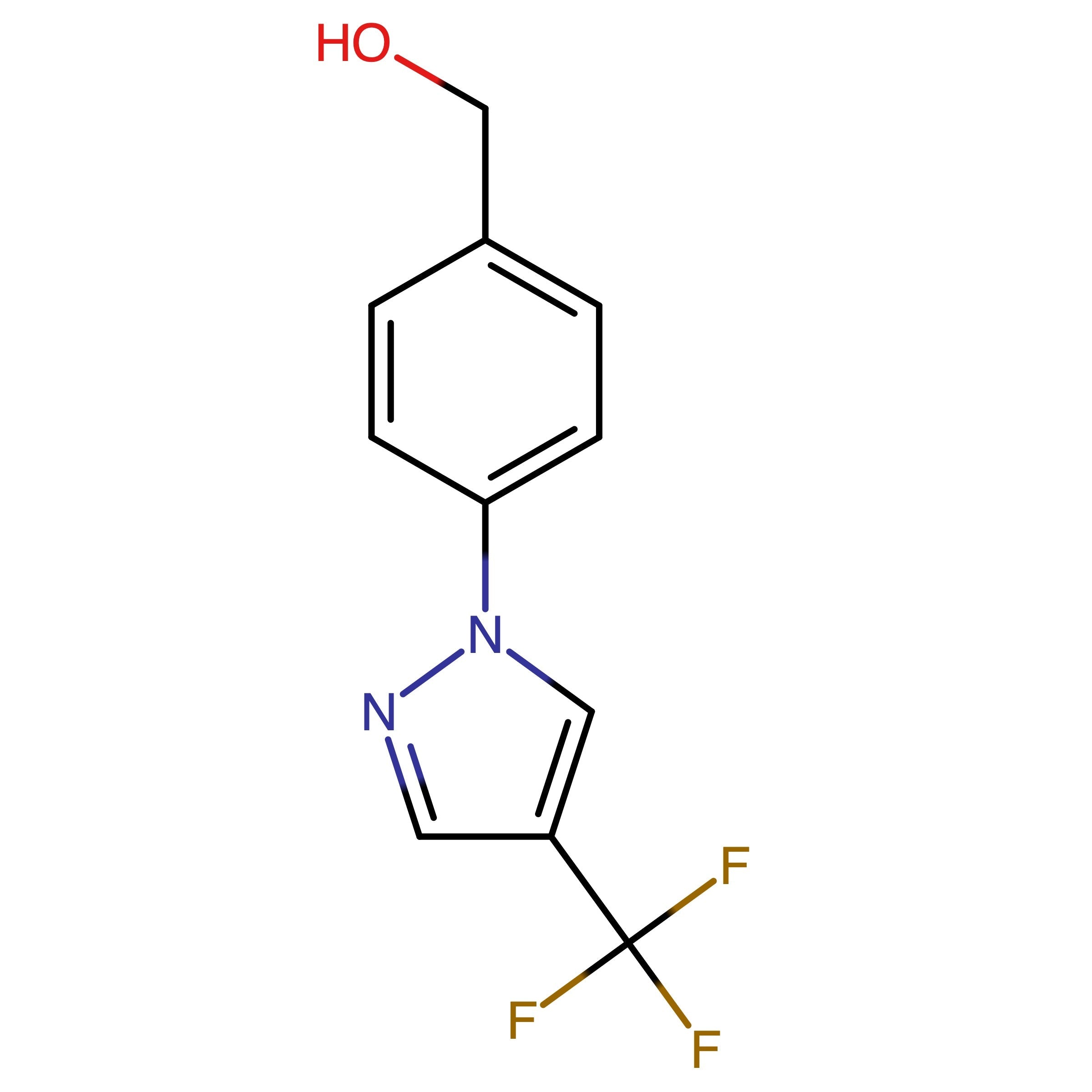 CAS 1393125-26-2 | (4-(4-(Trifluoromethyl)-1H-pyrazol-1-yl)phenyl)methanol