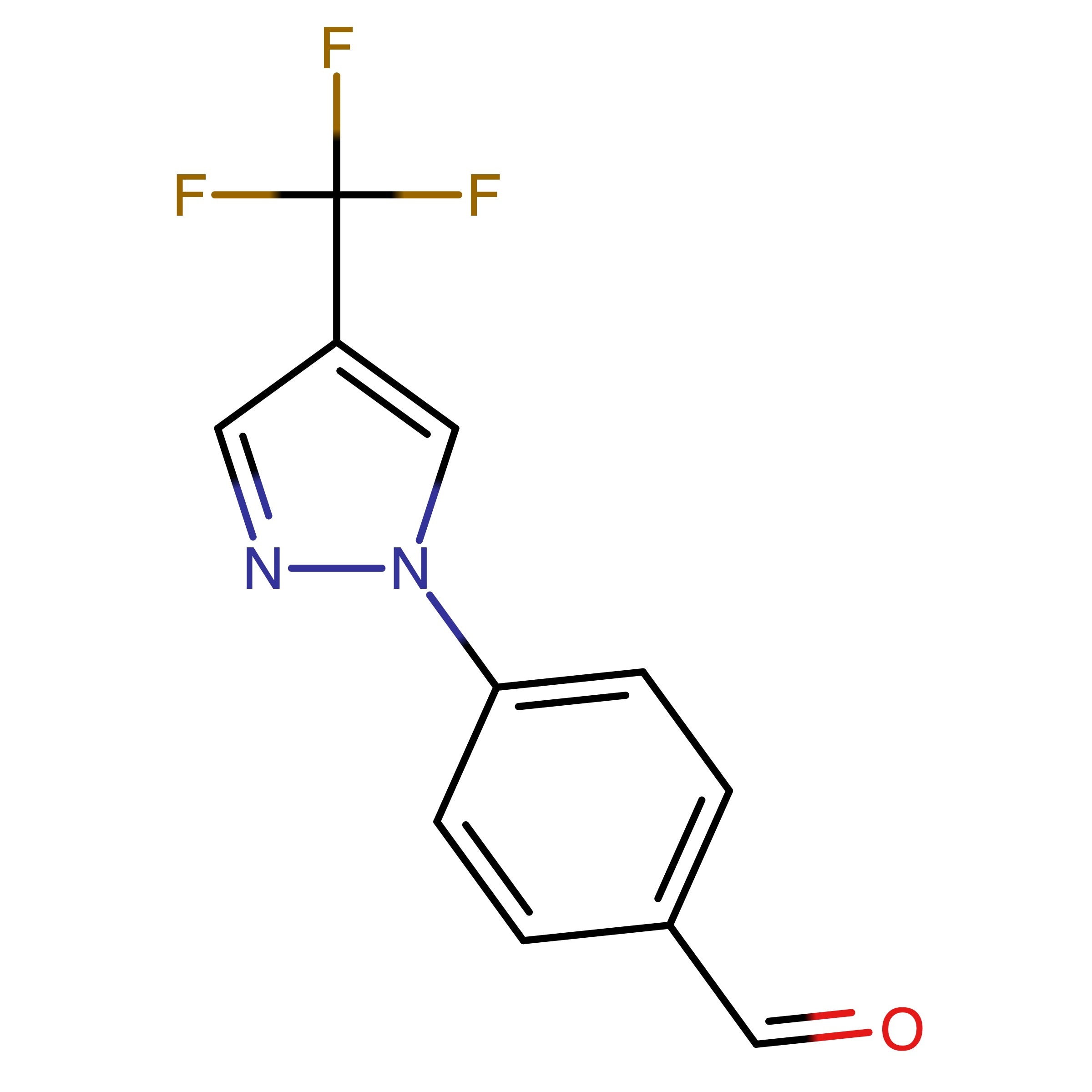 CAS 1393125-27-3 | 4-(4-(Trifluoromethyl)-1H-pyrazol-1-yl)benzaldehyde | MFCD19586808