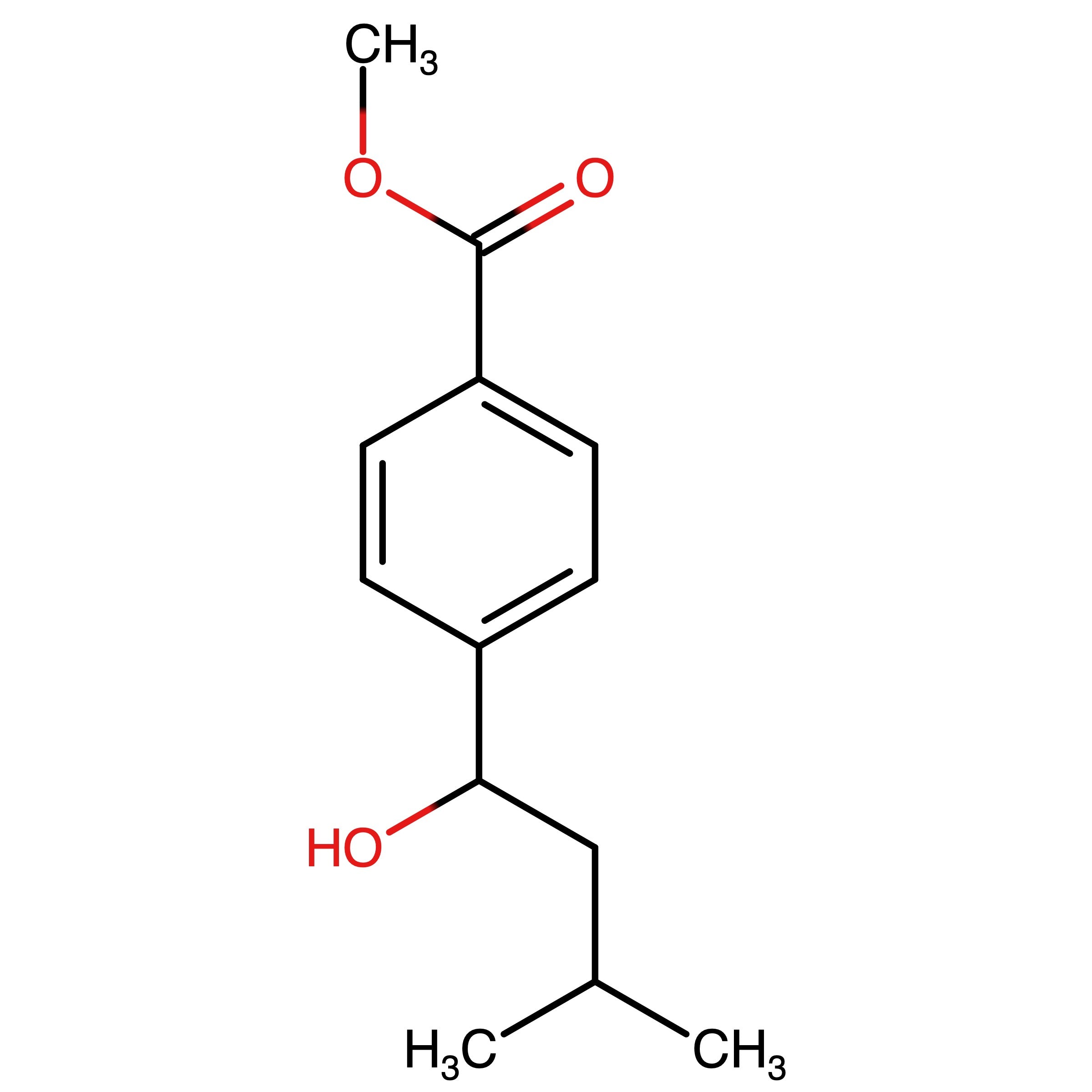 CAS 100757-91-3 | Methyl 4-(1-hydroxy-3-methylbutyl)benzoate