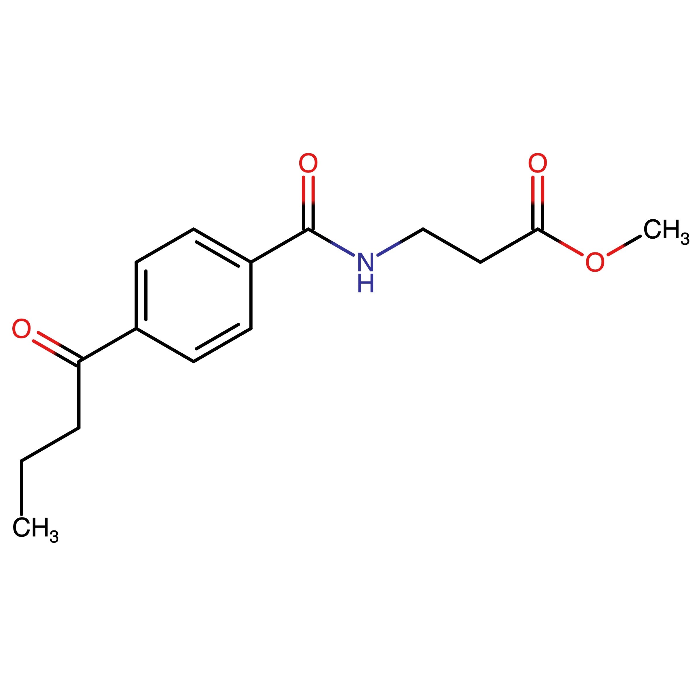 CAS 1383803-08-4 | Methyl 3-(4-butyrylbenzamido)propanoate